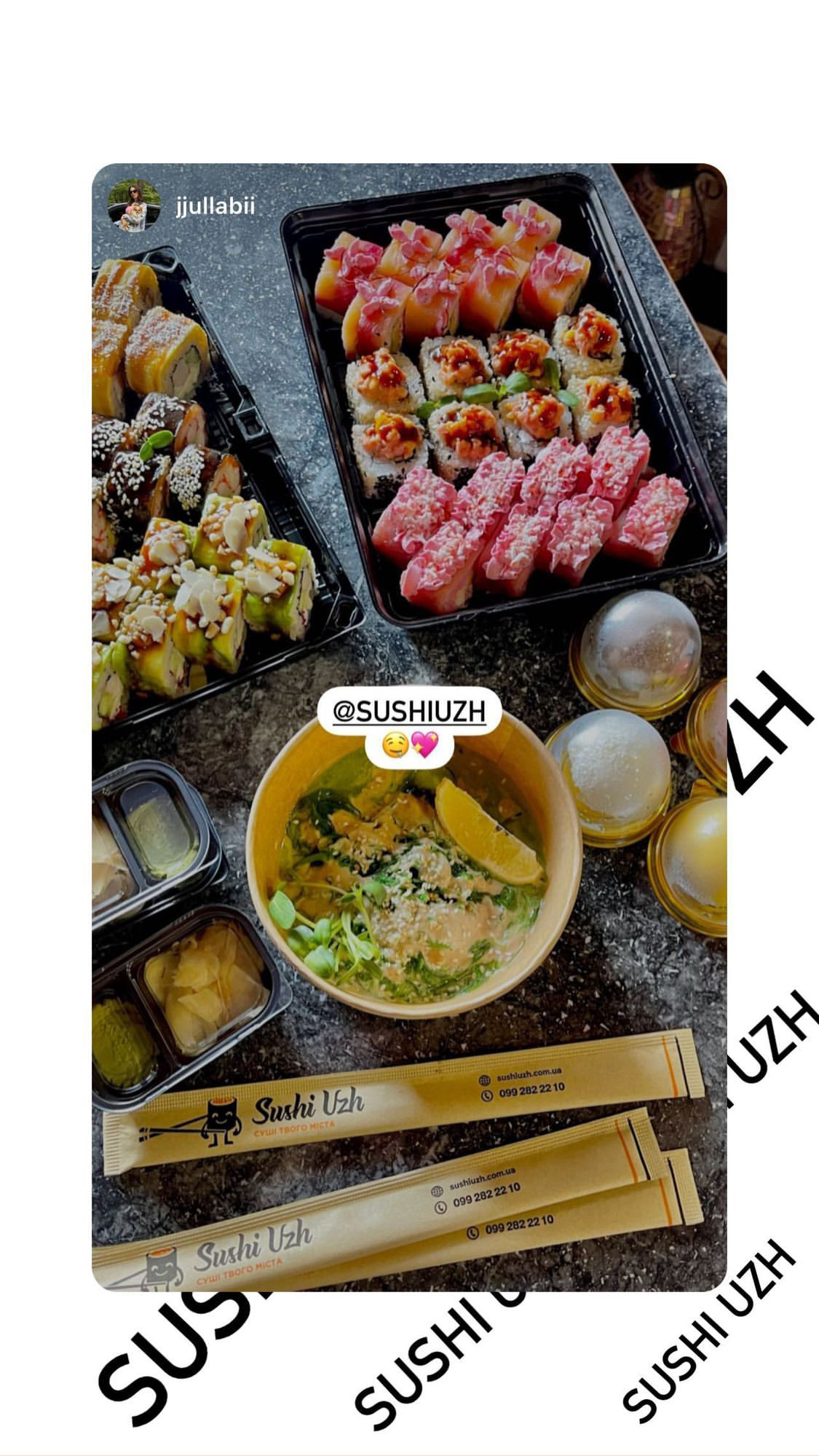 Sushi Uzh menu 2