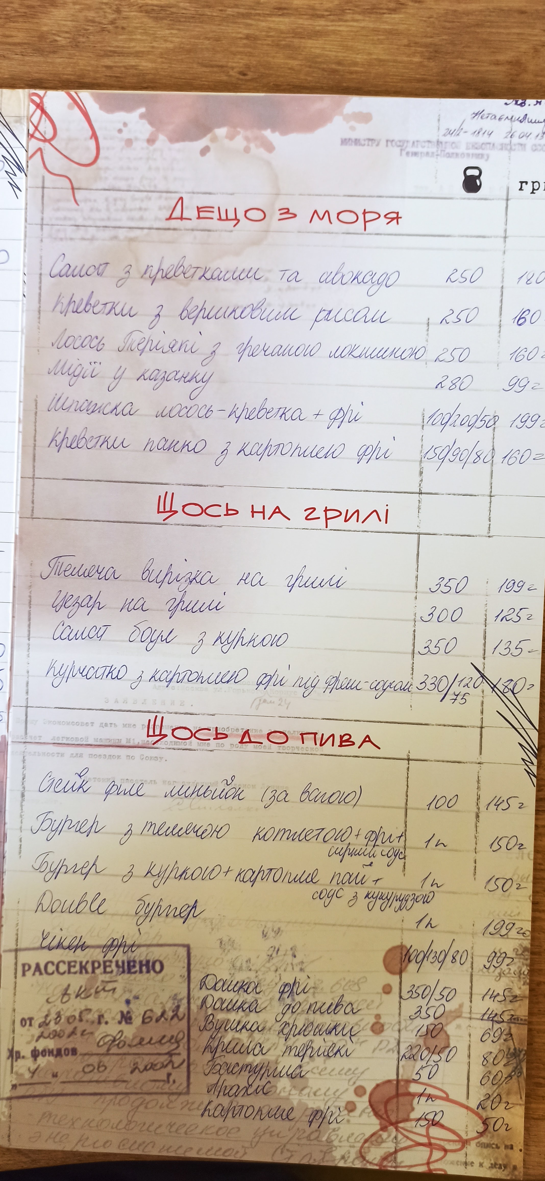 SeaReBro Restobar menu 6