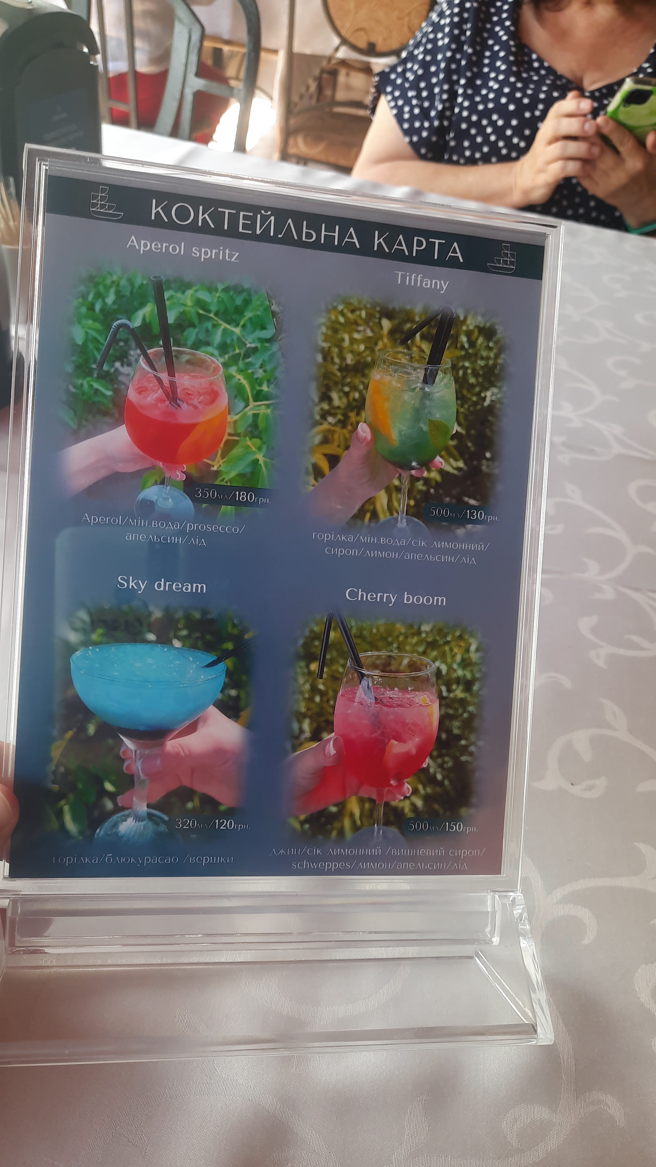 Havanʹ menu 12