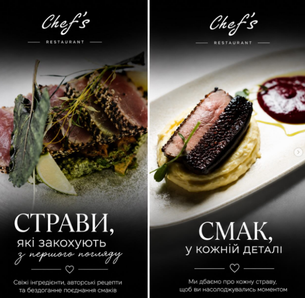 Chefs Restaurante menu 10