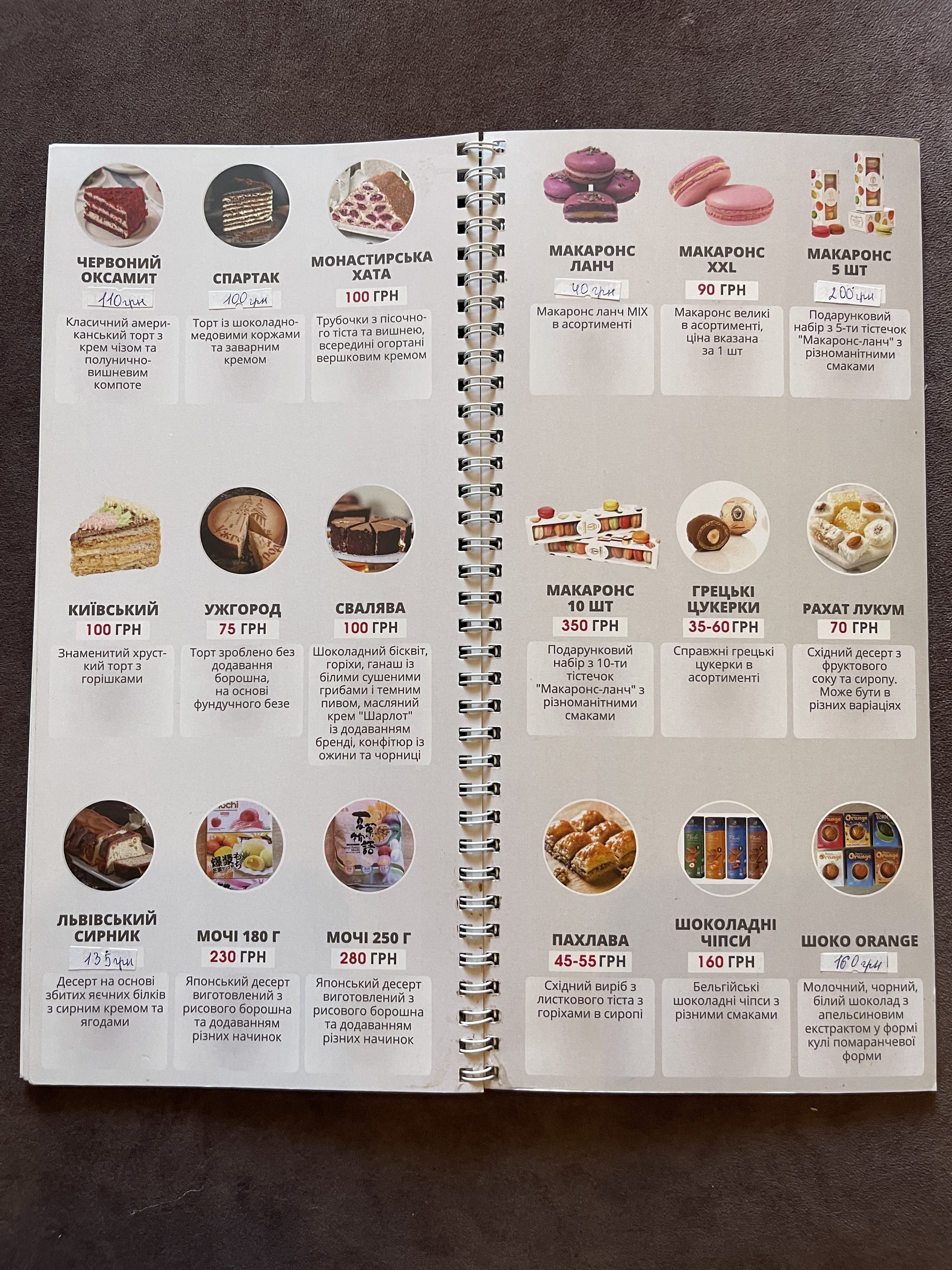 Cup coffee menu 5