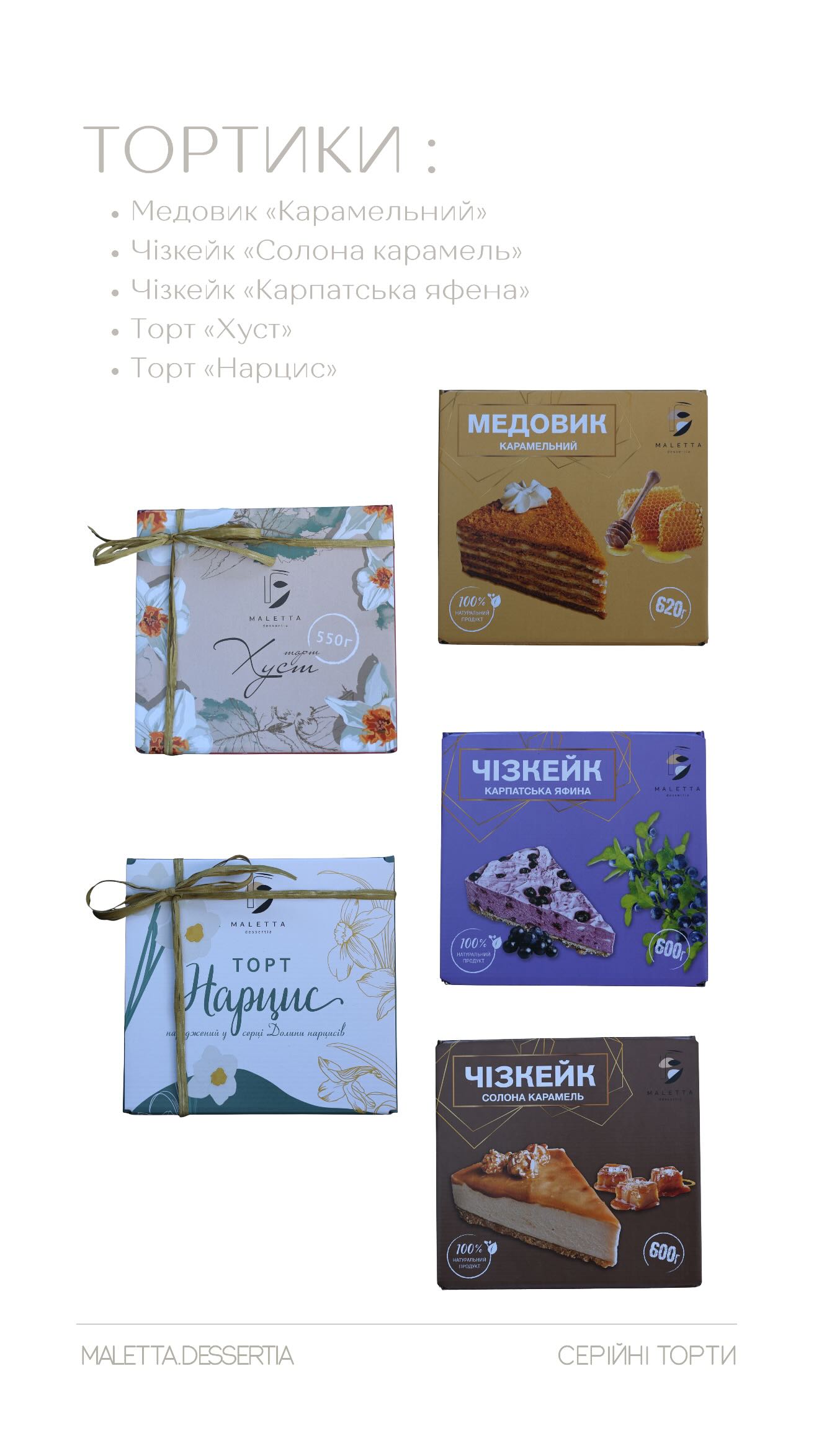 Кафе-кондитерська Maletta dessertia menu 4