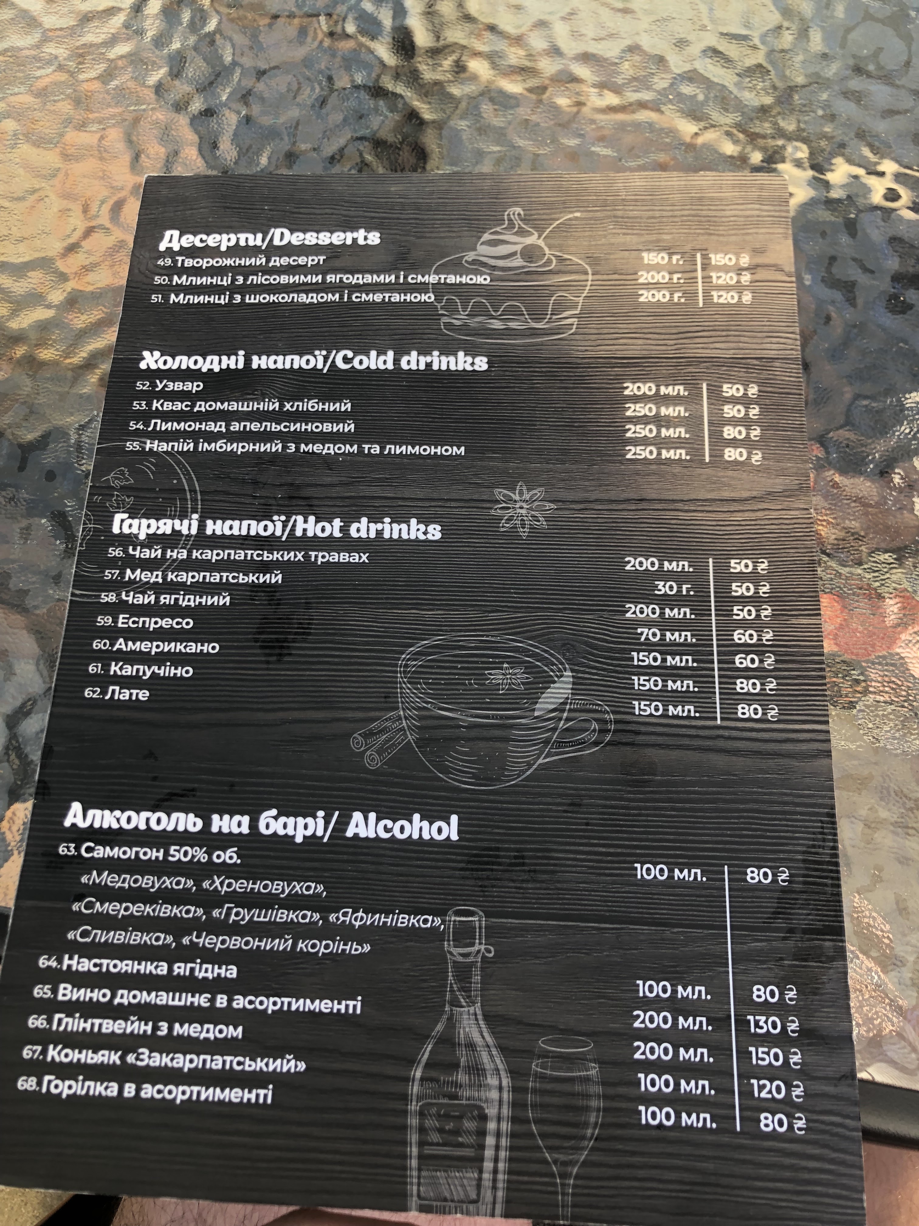 Колиба “Гарячий Гуцул” menu 7