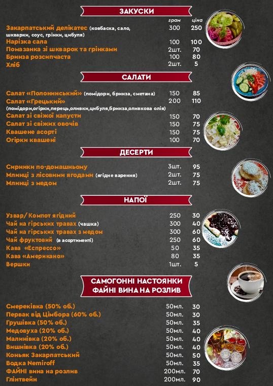 На Децу до Цімбора menu 1