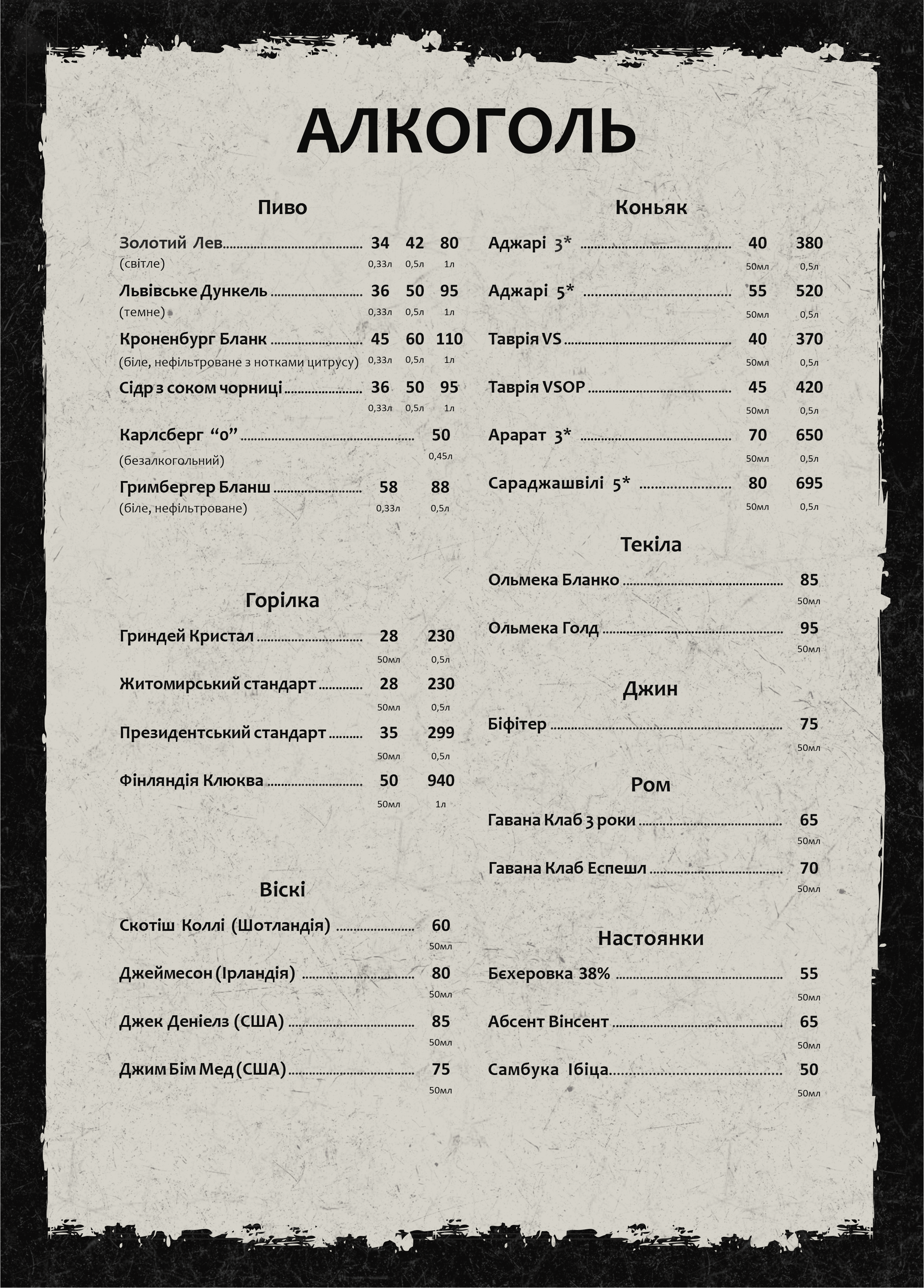 Реберня на Михайлівській «Хочу Ребра» menu 5