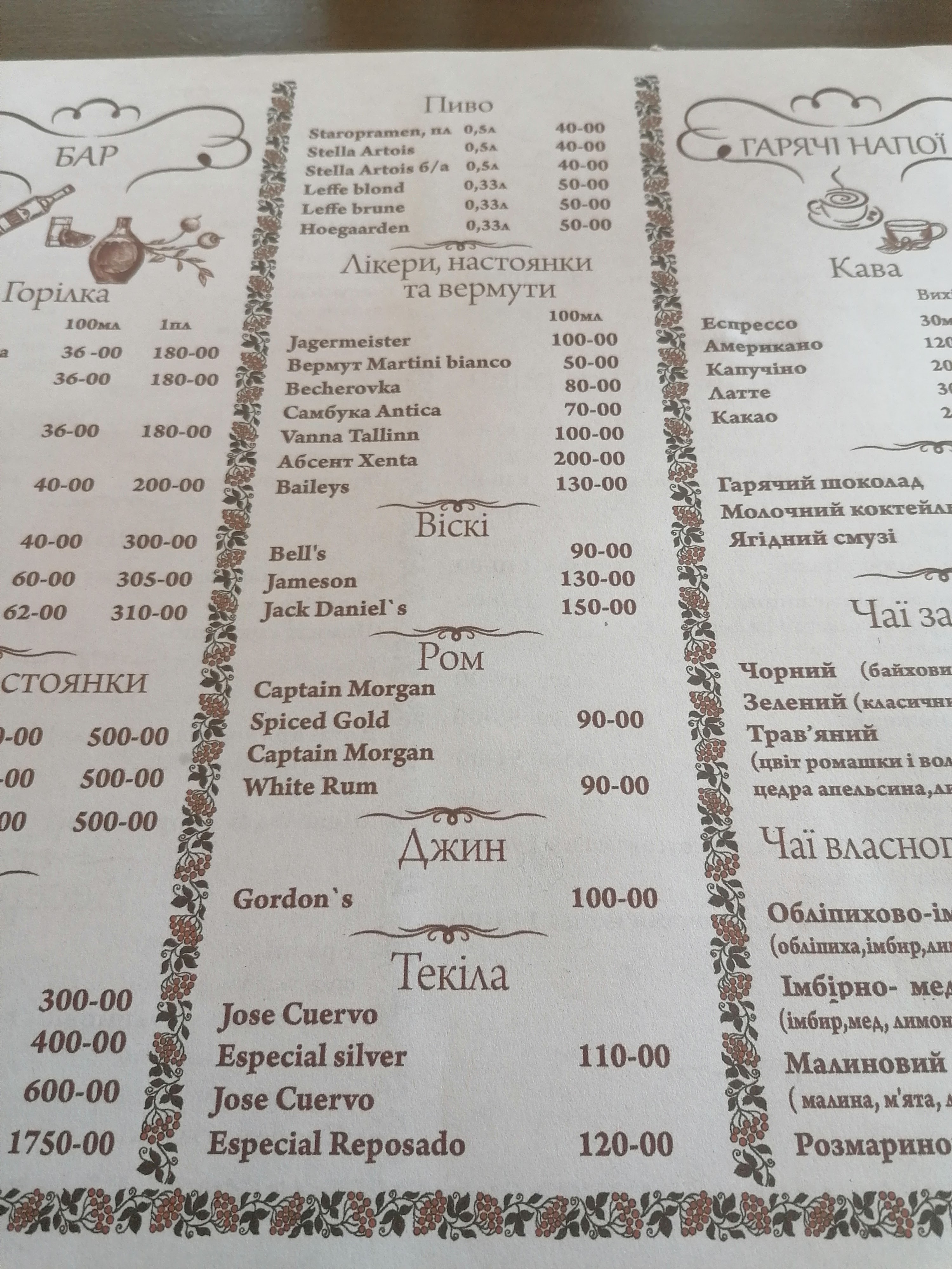Polisyanka menu 7