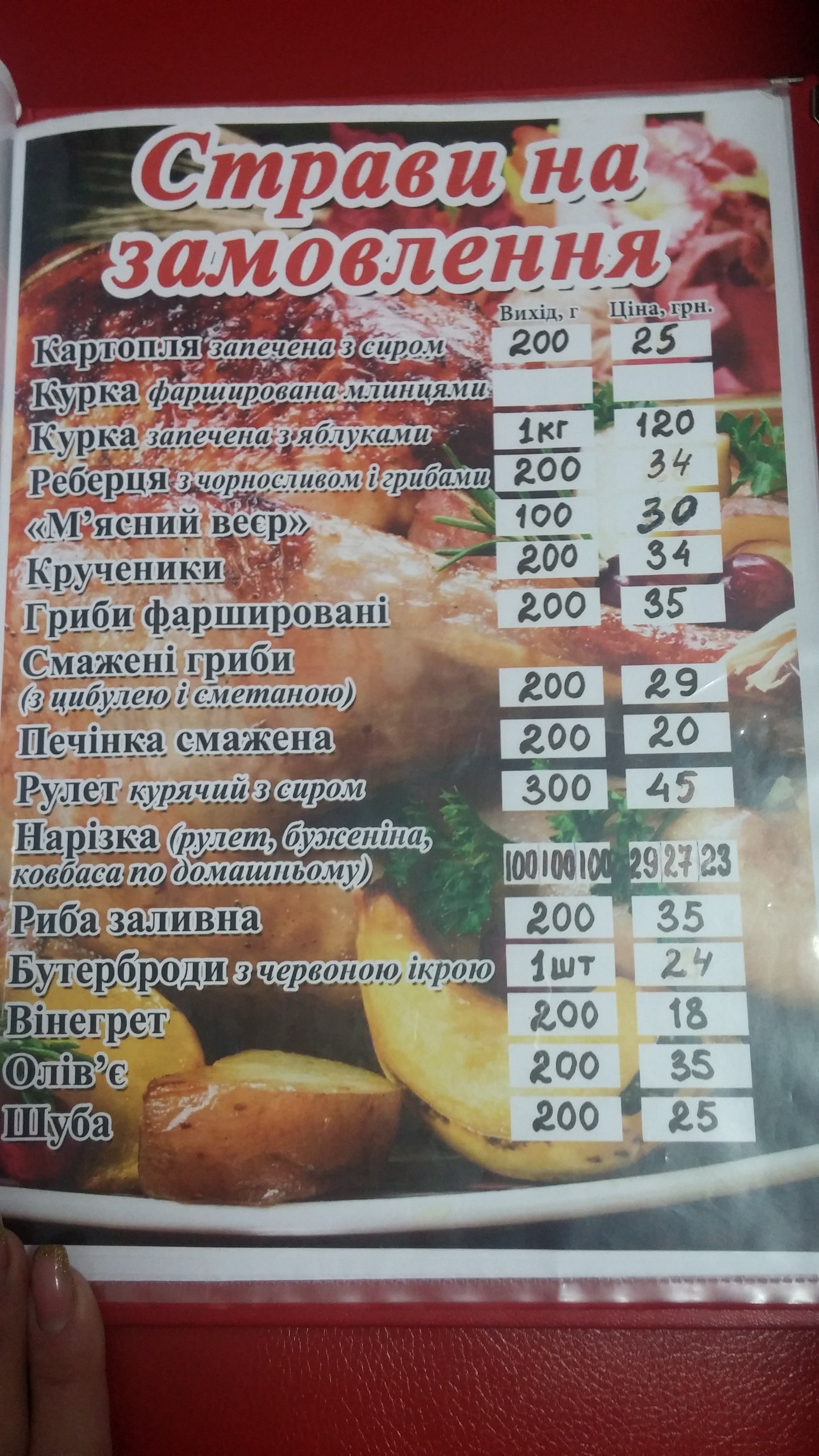 Pitseriya menu 7
