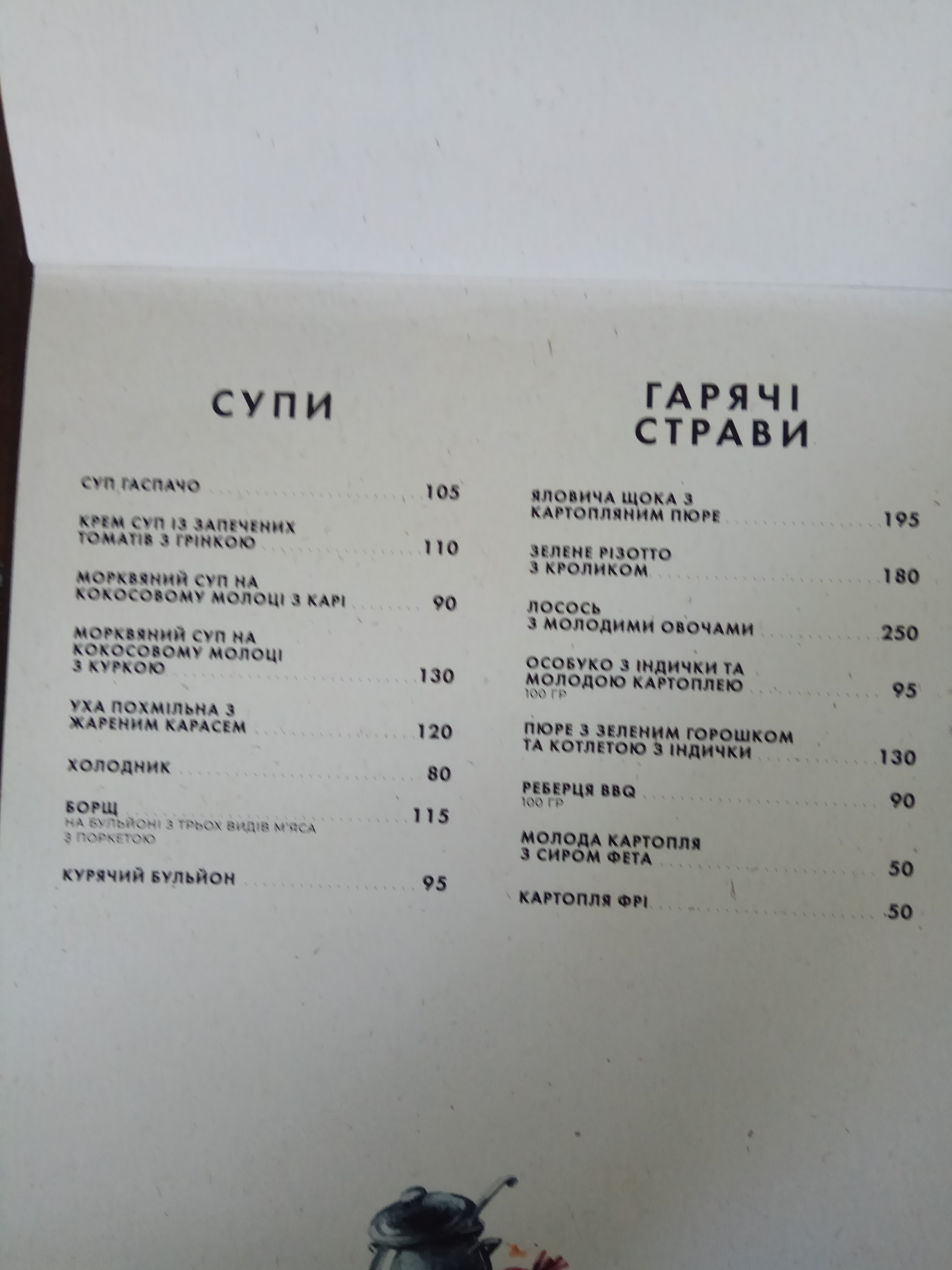 Telyachi Nizhnosti menu 3