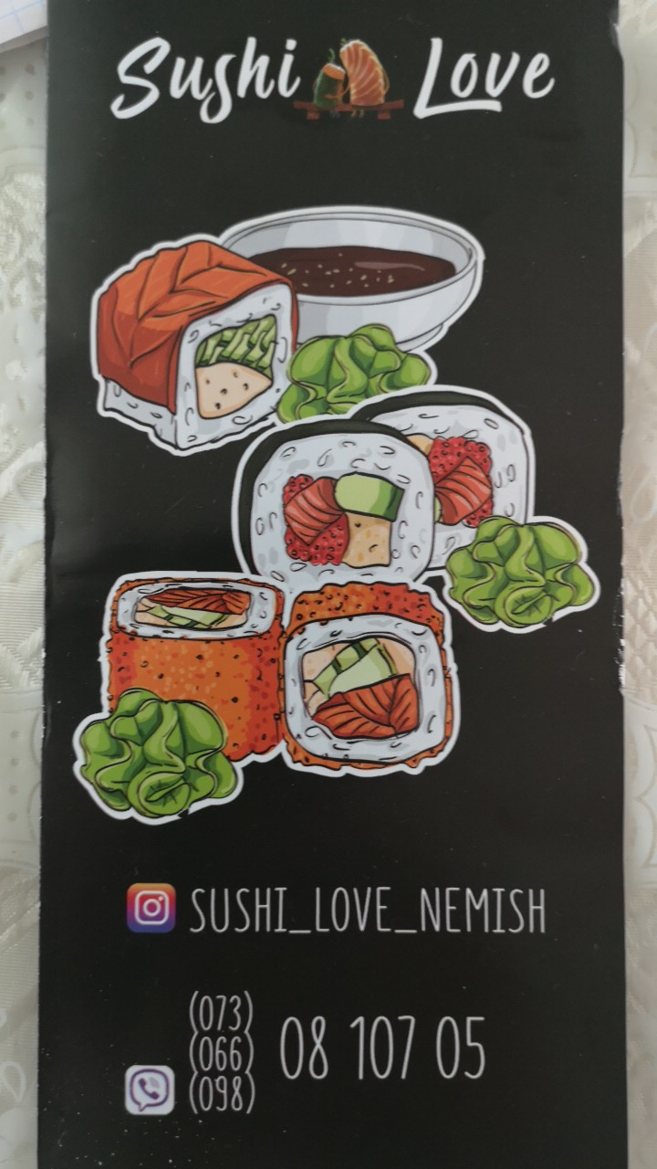 Sushi Love menu 6