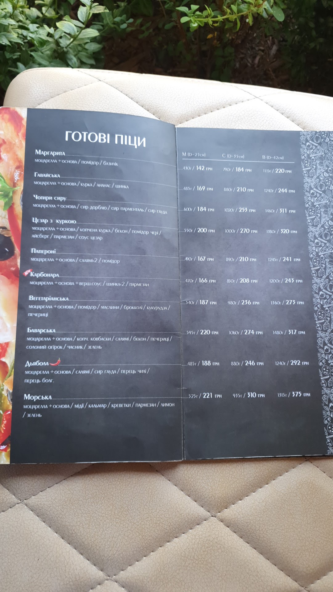 Divine Pizza Irpin menu 3