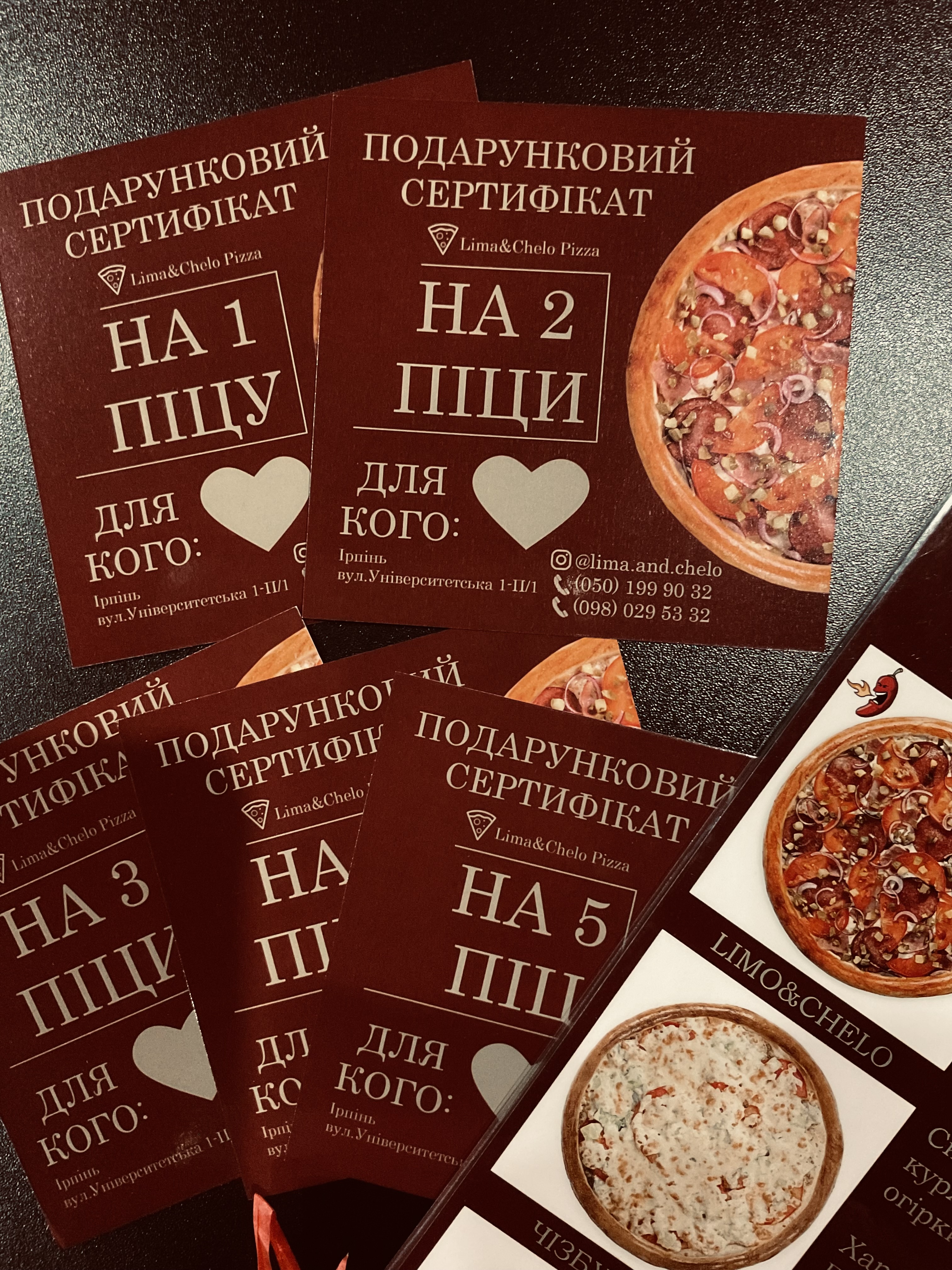 Lima&Chelo Pizza menu 6
