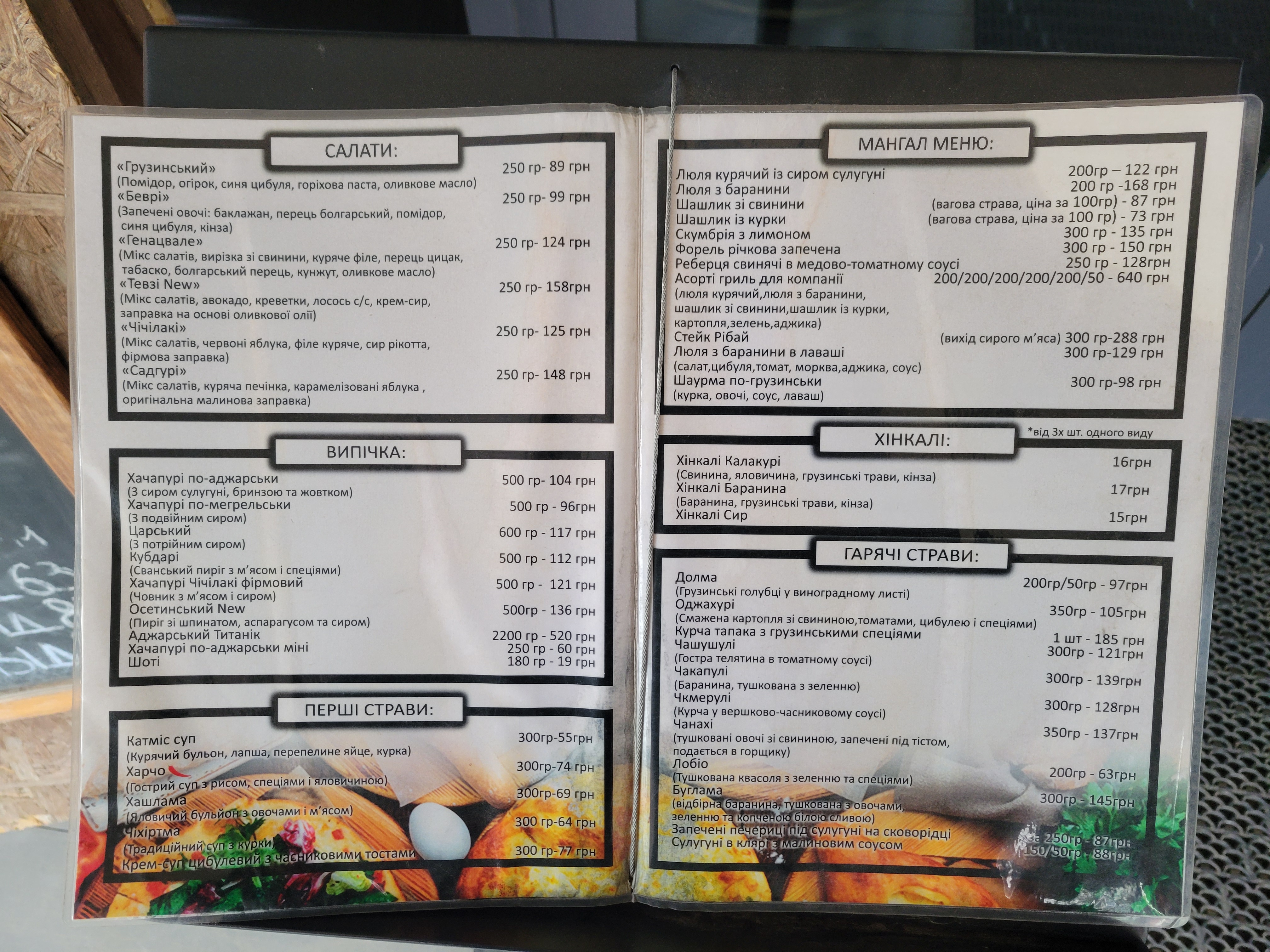 Чічілакі Молодіжна menu 3