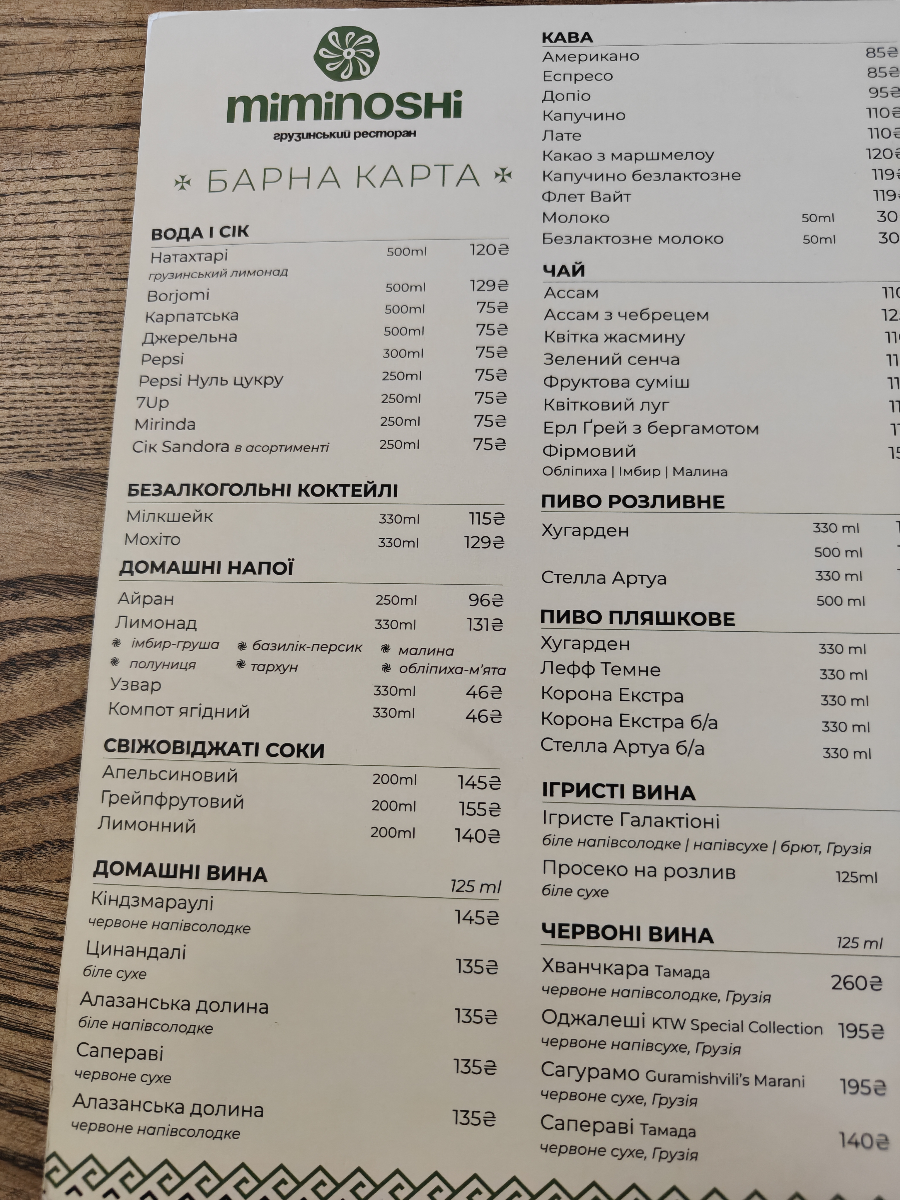 Miminoshi menu 3