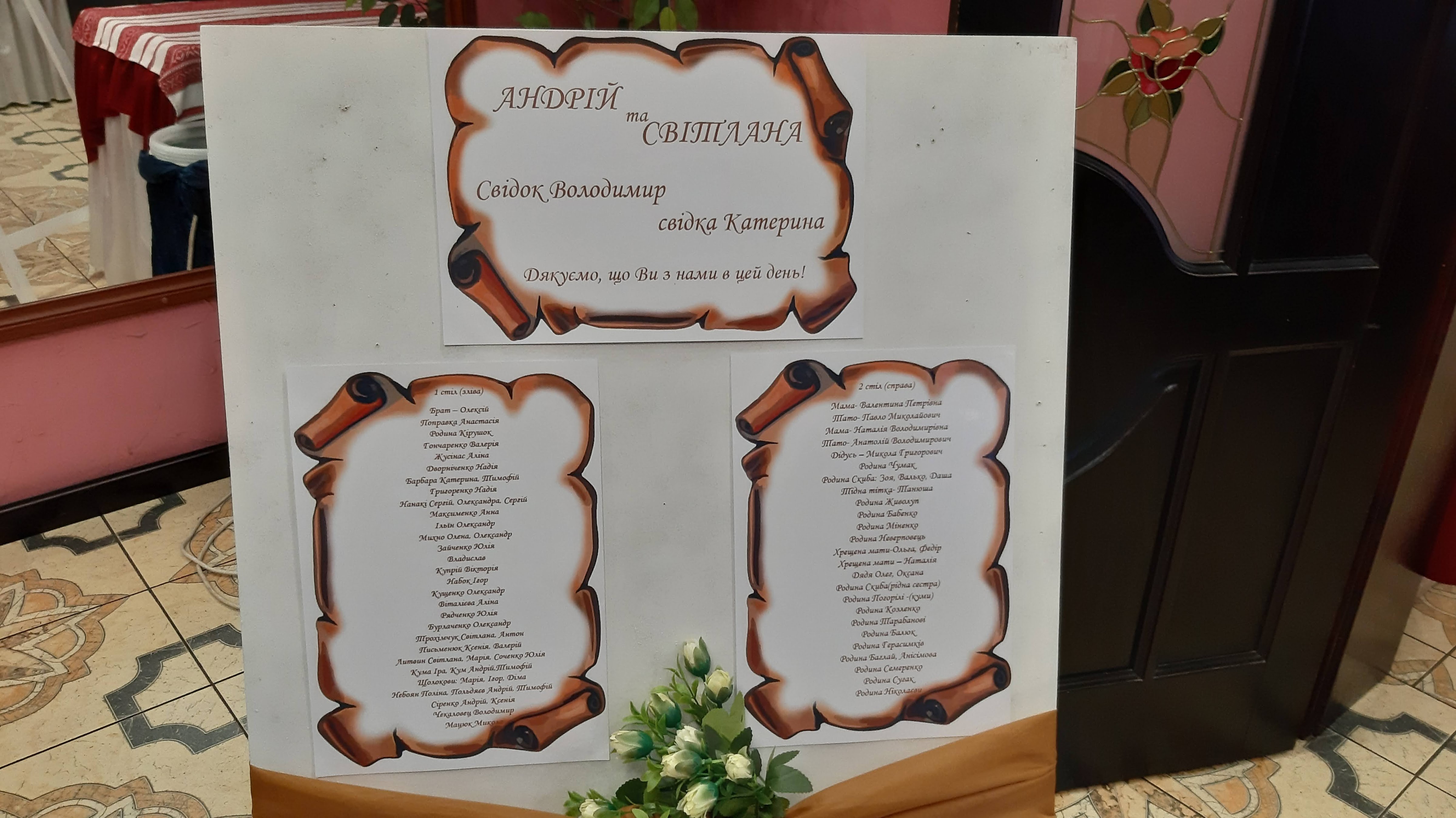 Chervona Ruta menu 1