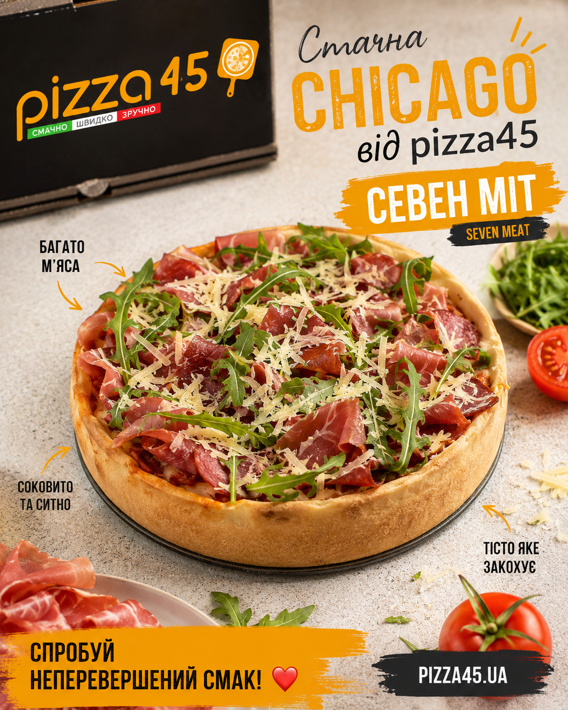 Pizza45 menu 2