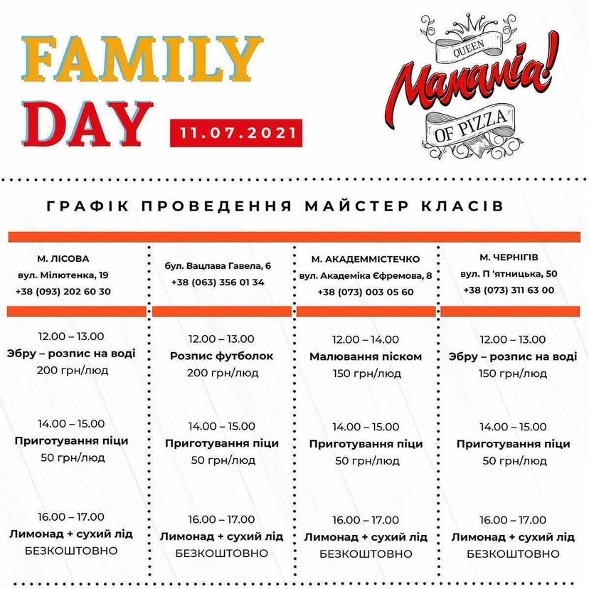 Mamamia! menu 8
