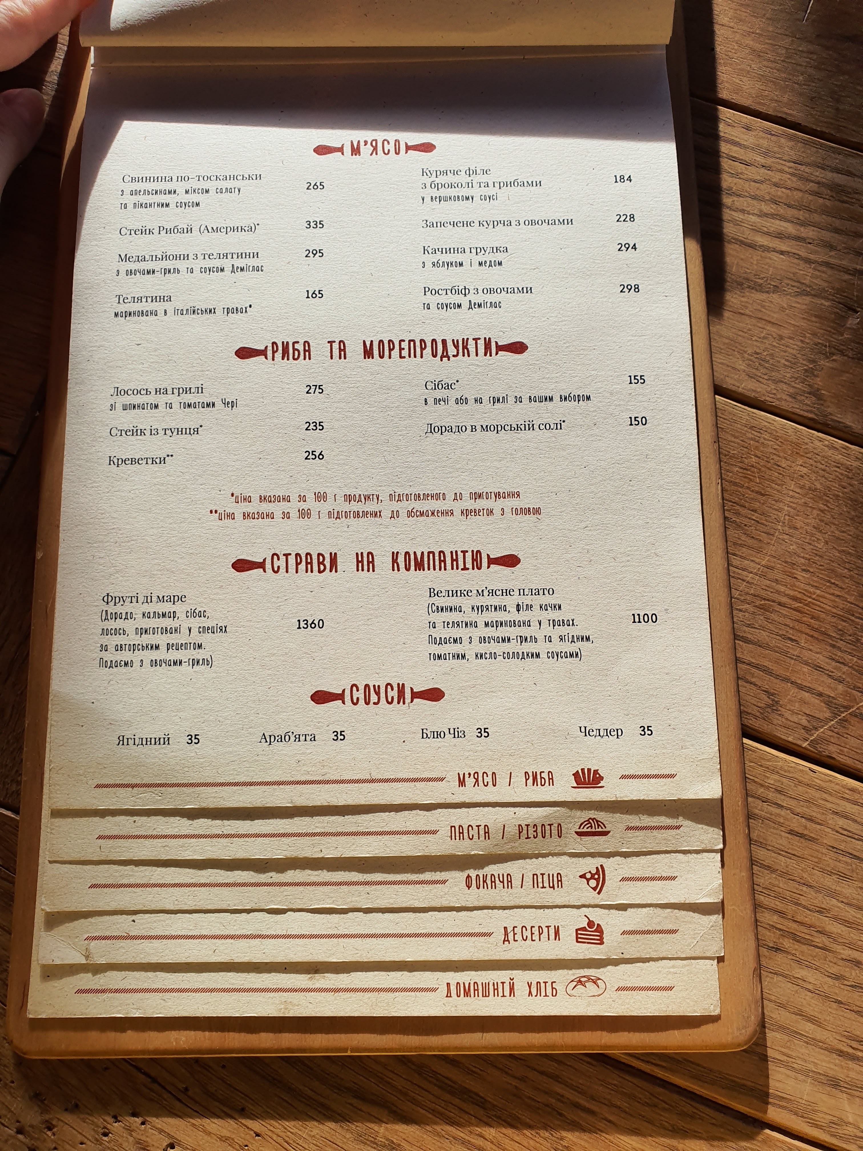 Spezzo menu 6