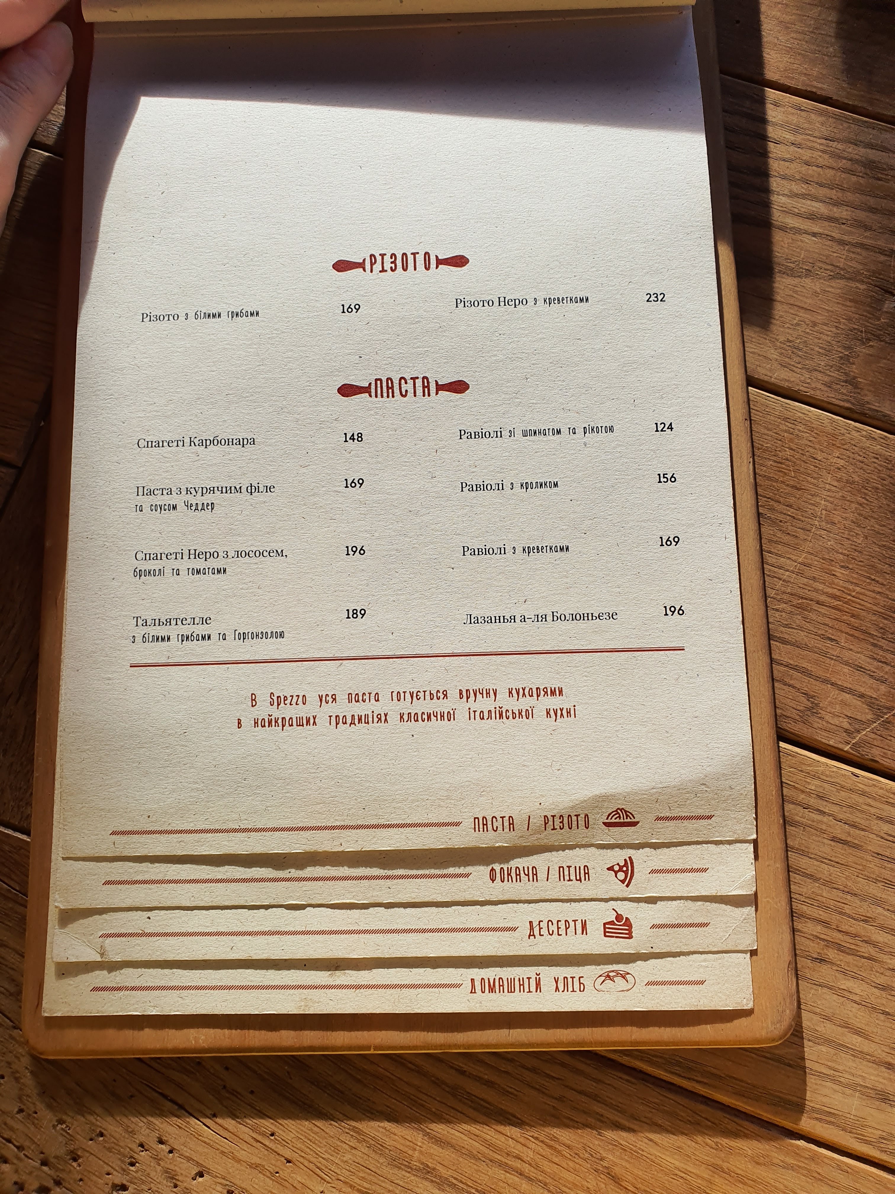 Spezzo menu 10