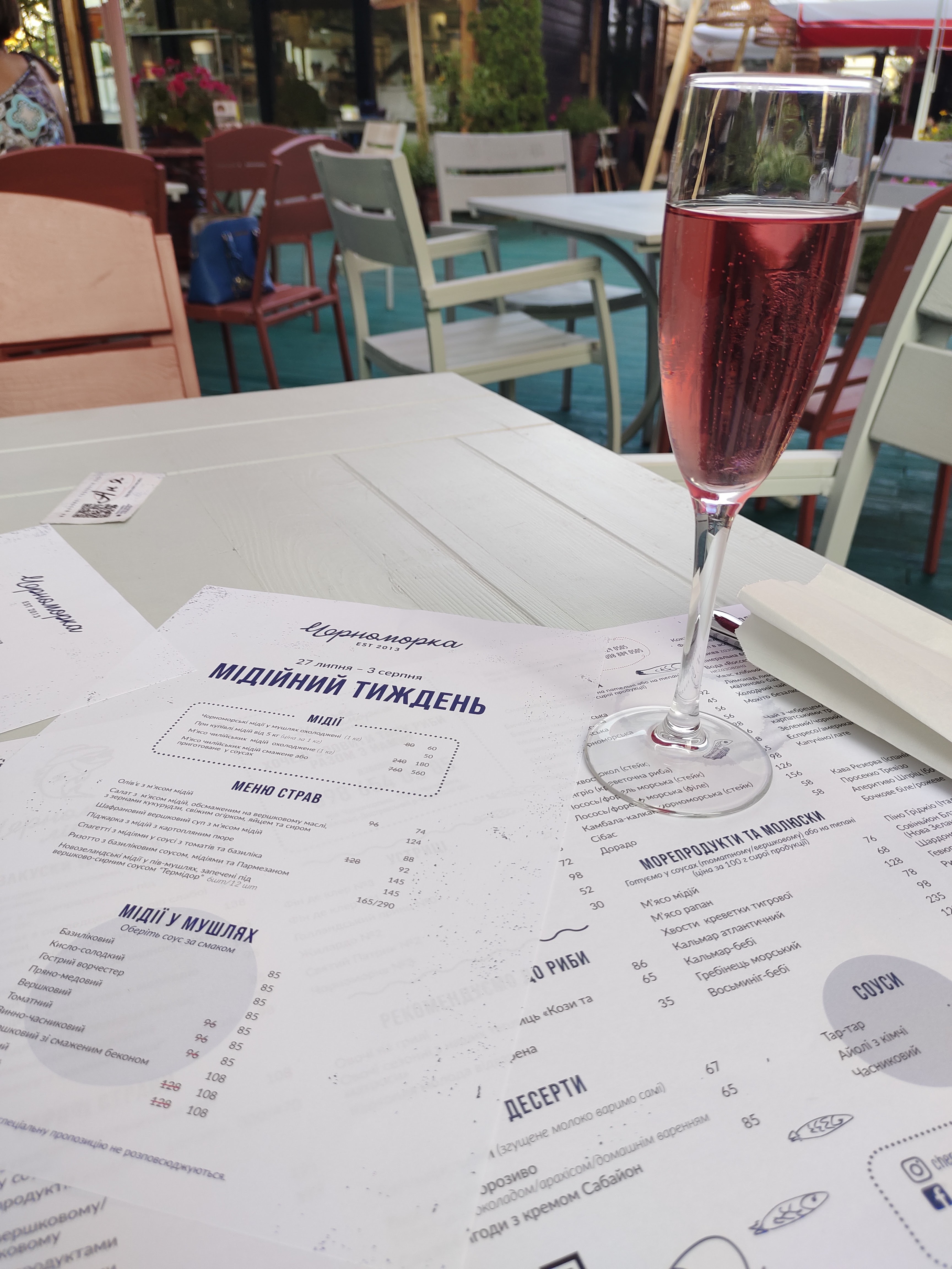 Чорноморка на Нивках menu 6