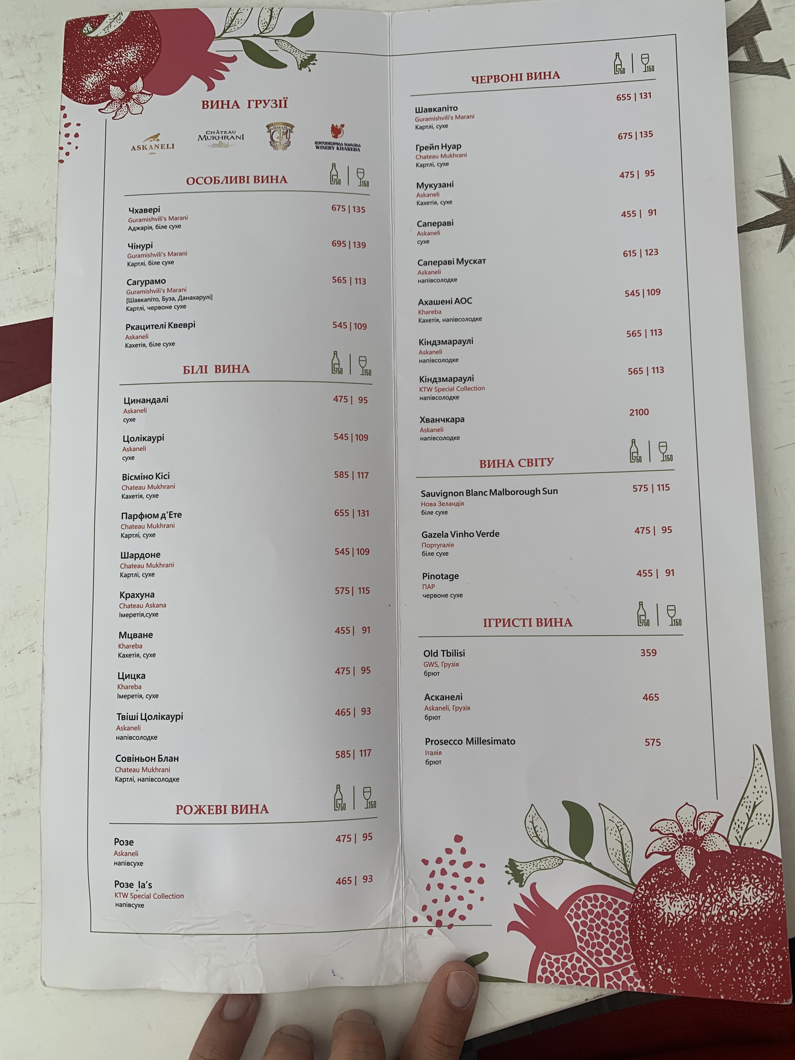 Генацвалє&Хінкалі Теремки menu 6