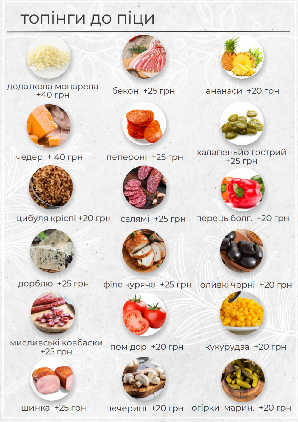Pitsa Dzhavu Parklend menu 2