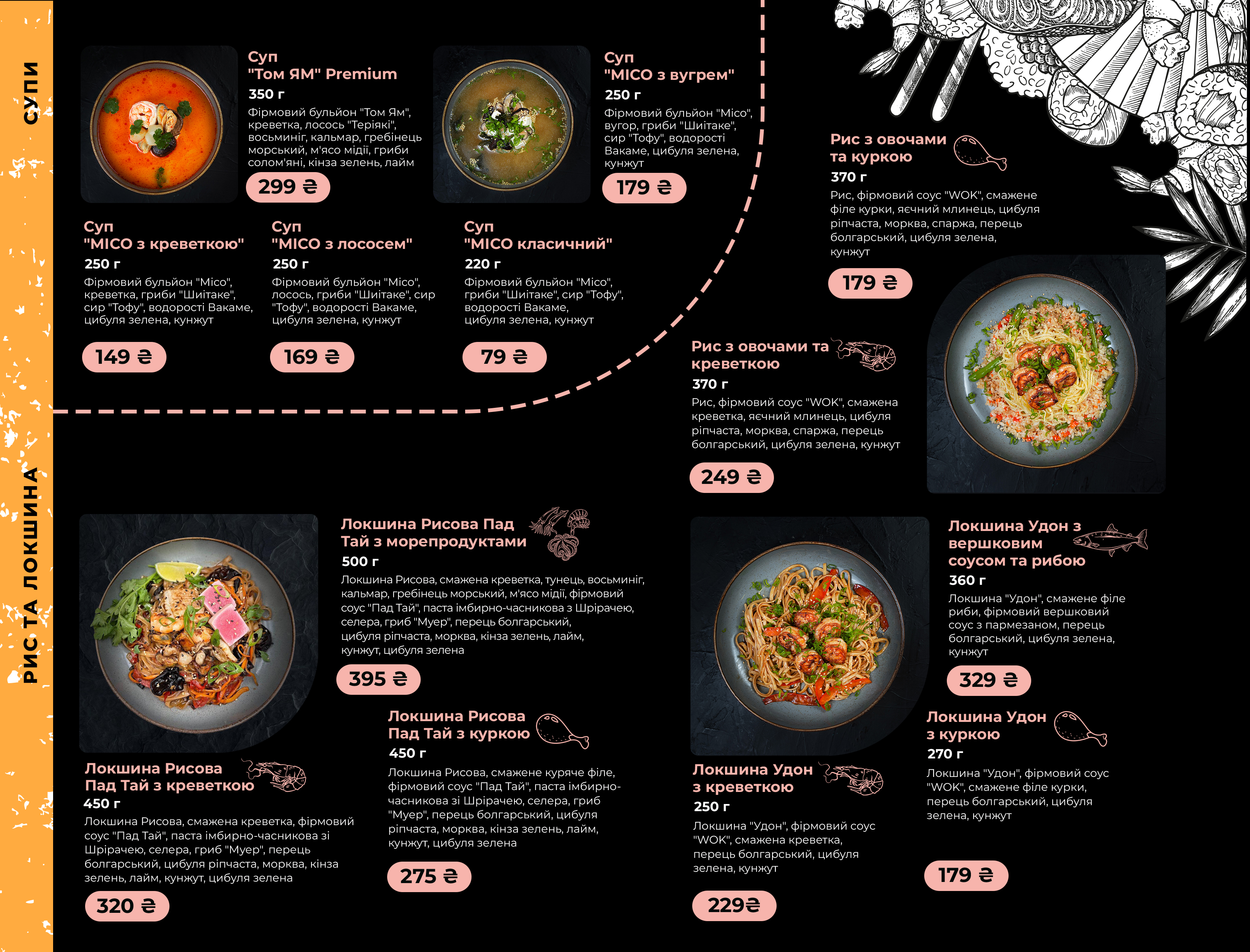 Море Суші menu 1