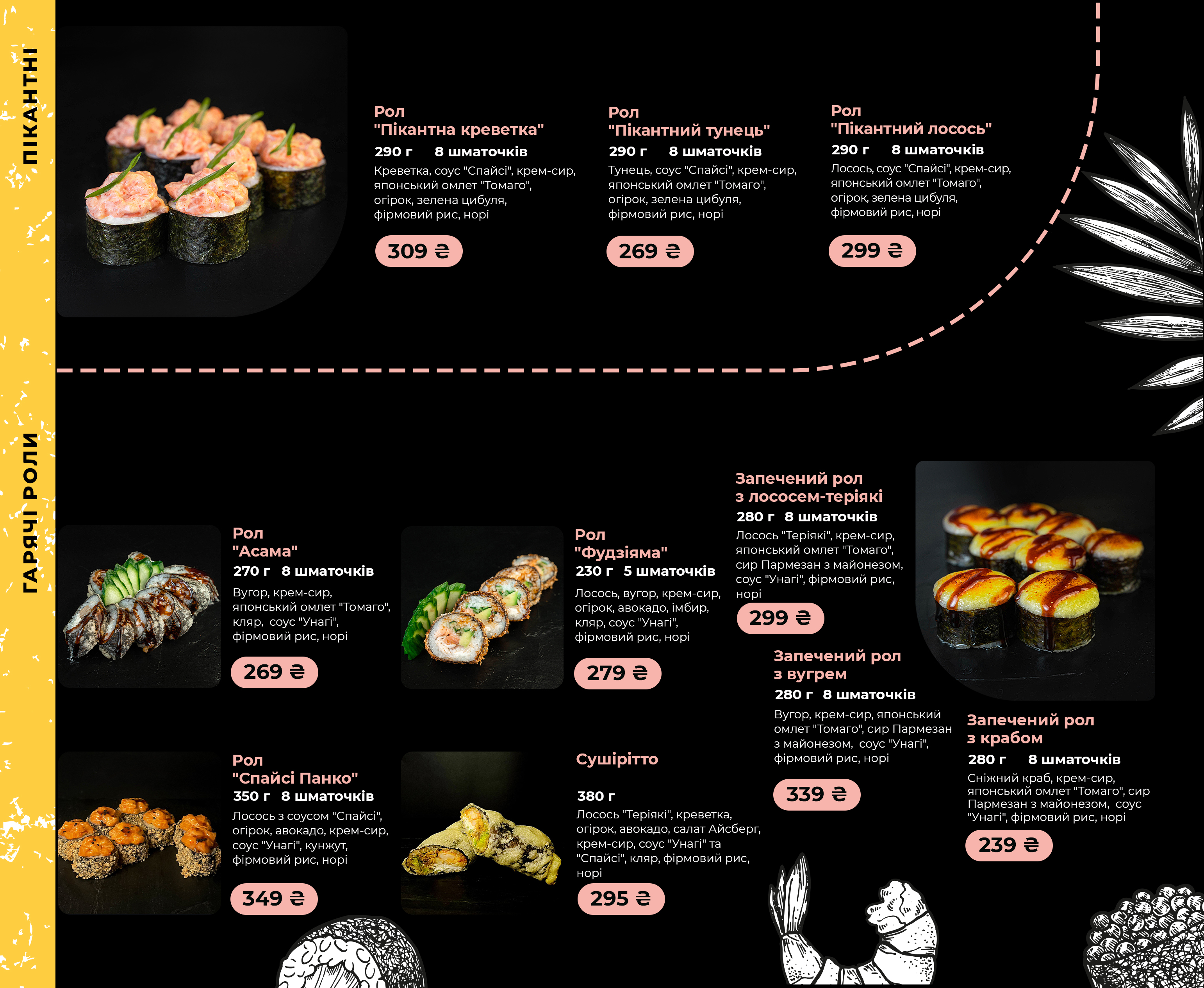 Море Суші menu 7