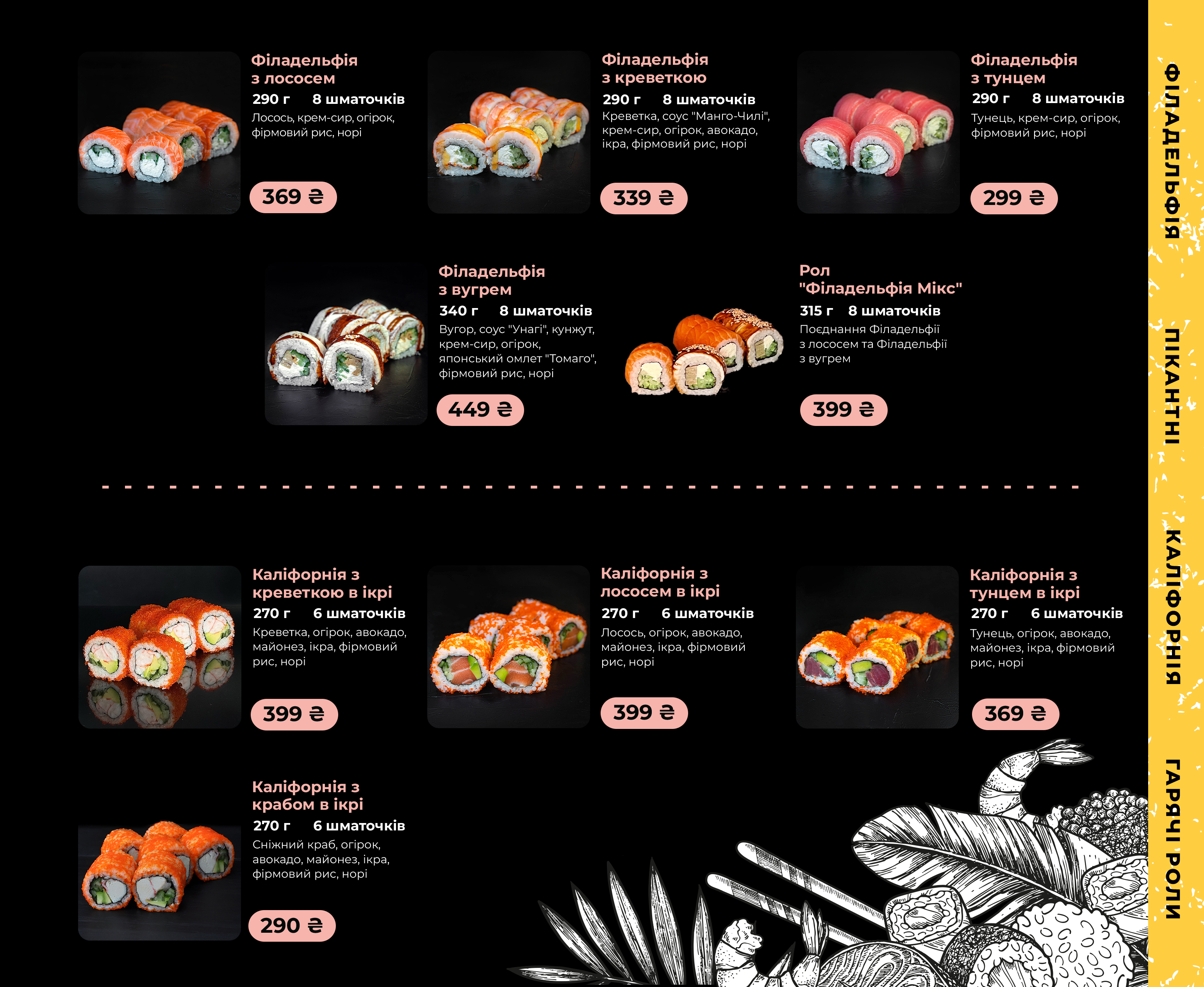 Море Суші menu 9