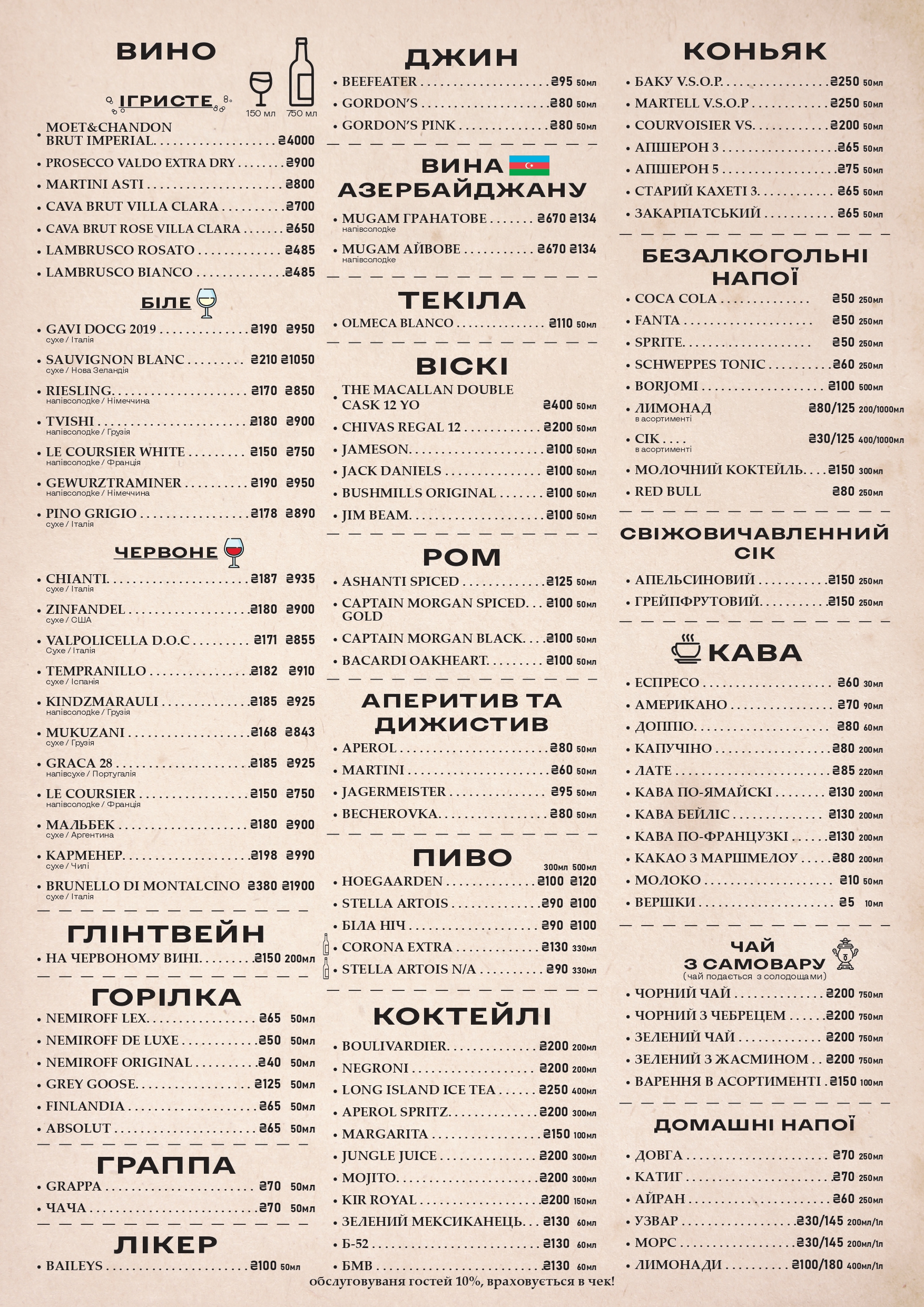 ЭВАР КАФЕ menu 2