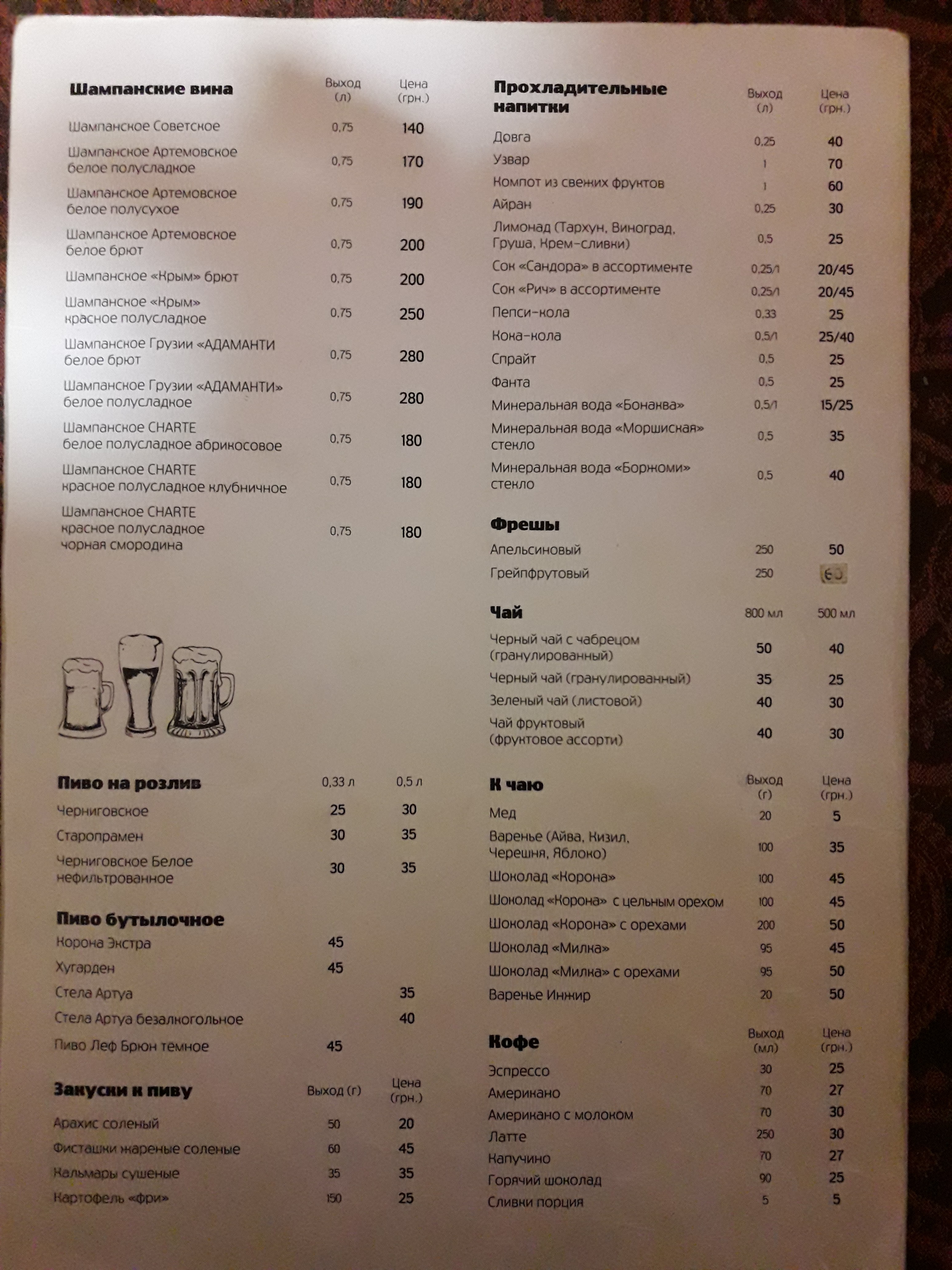 ЭВАР КАФЕ menu 9