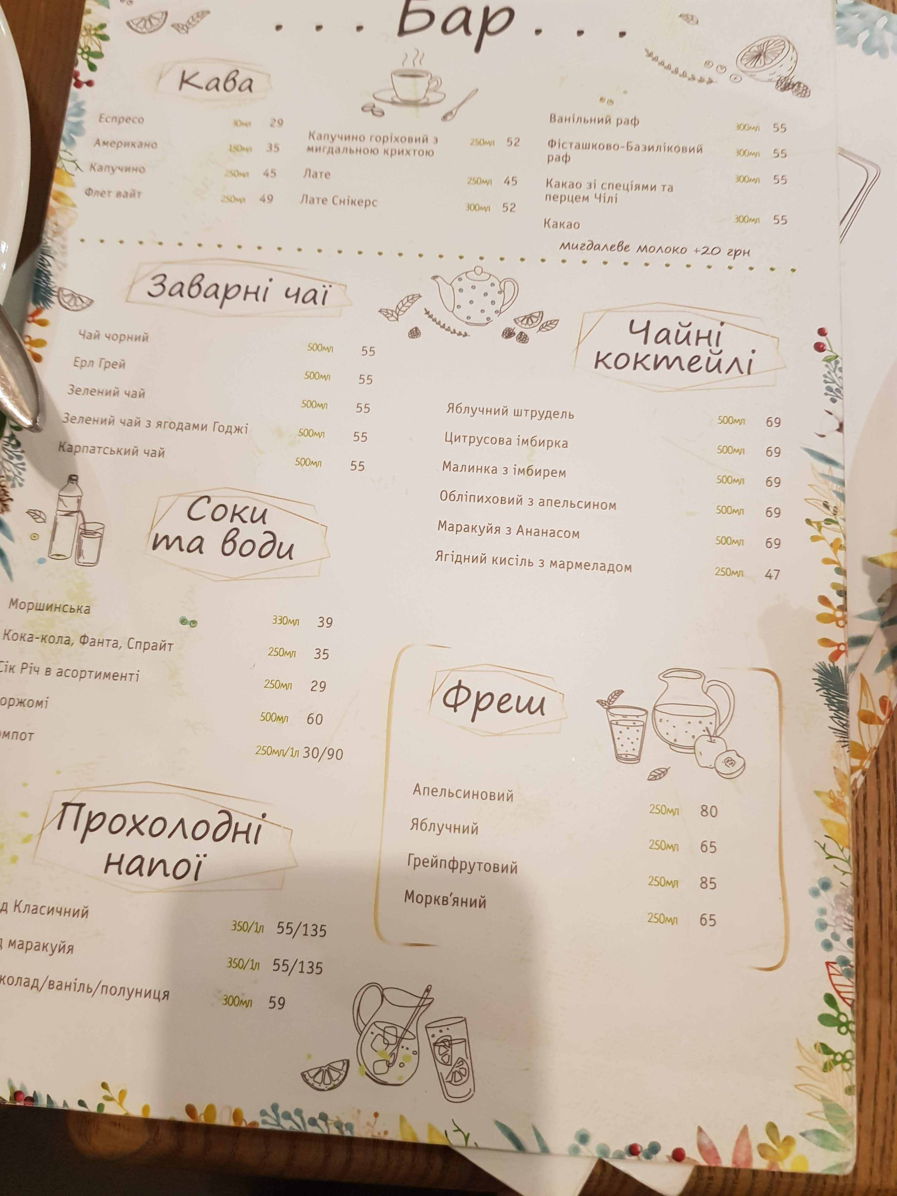 Kukhnya Polli menu 6