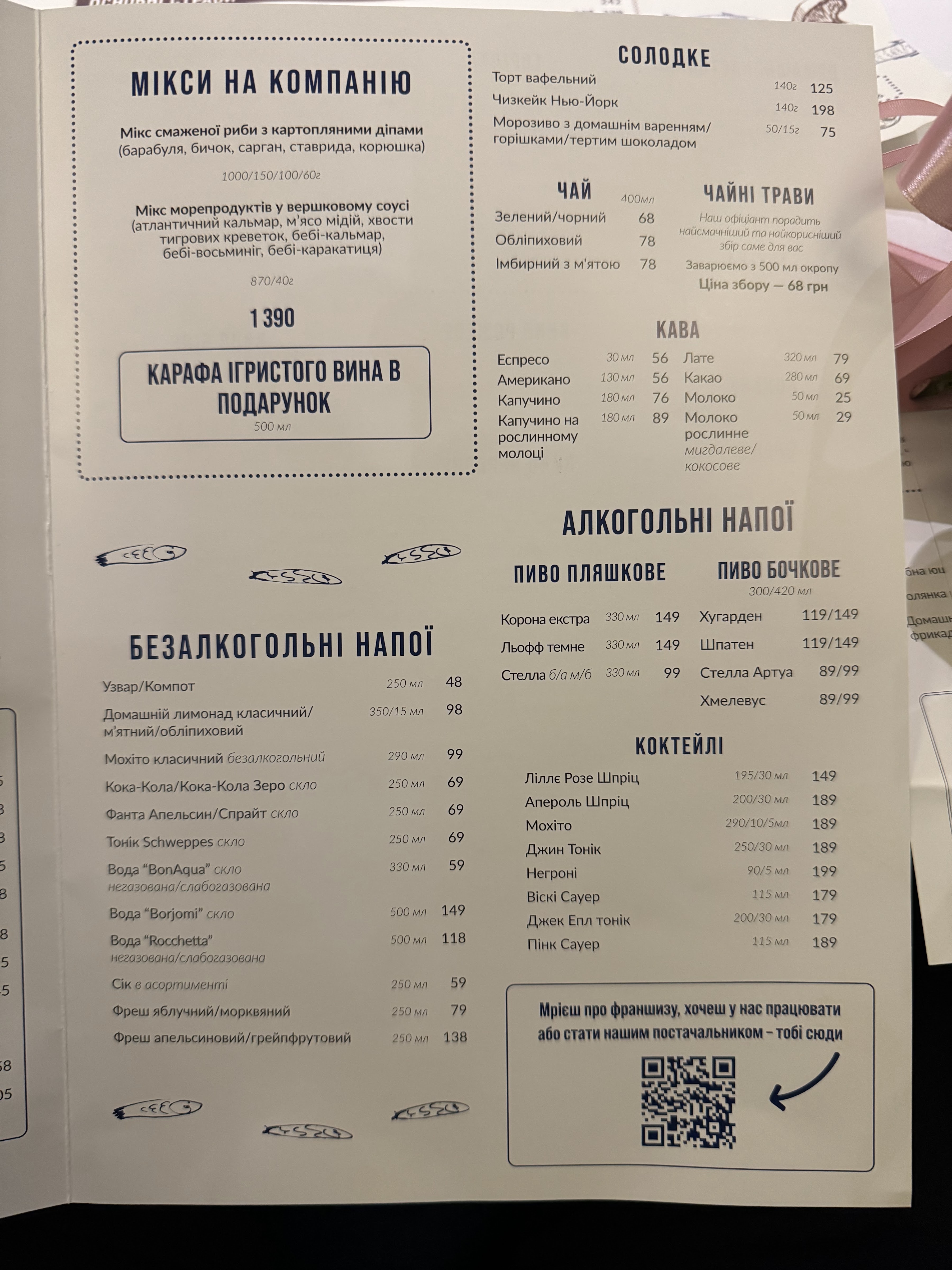Чорноморка на Соломʼянці menu 5