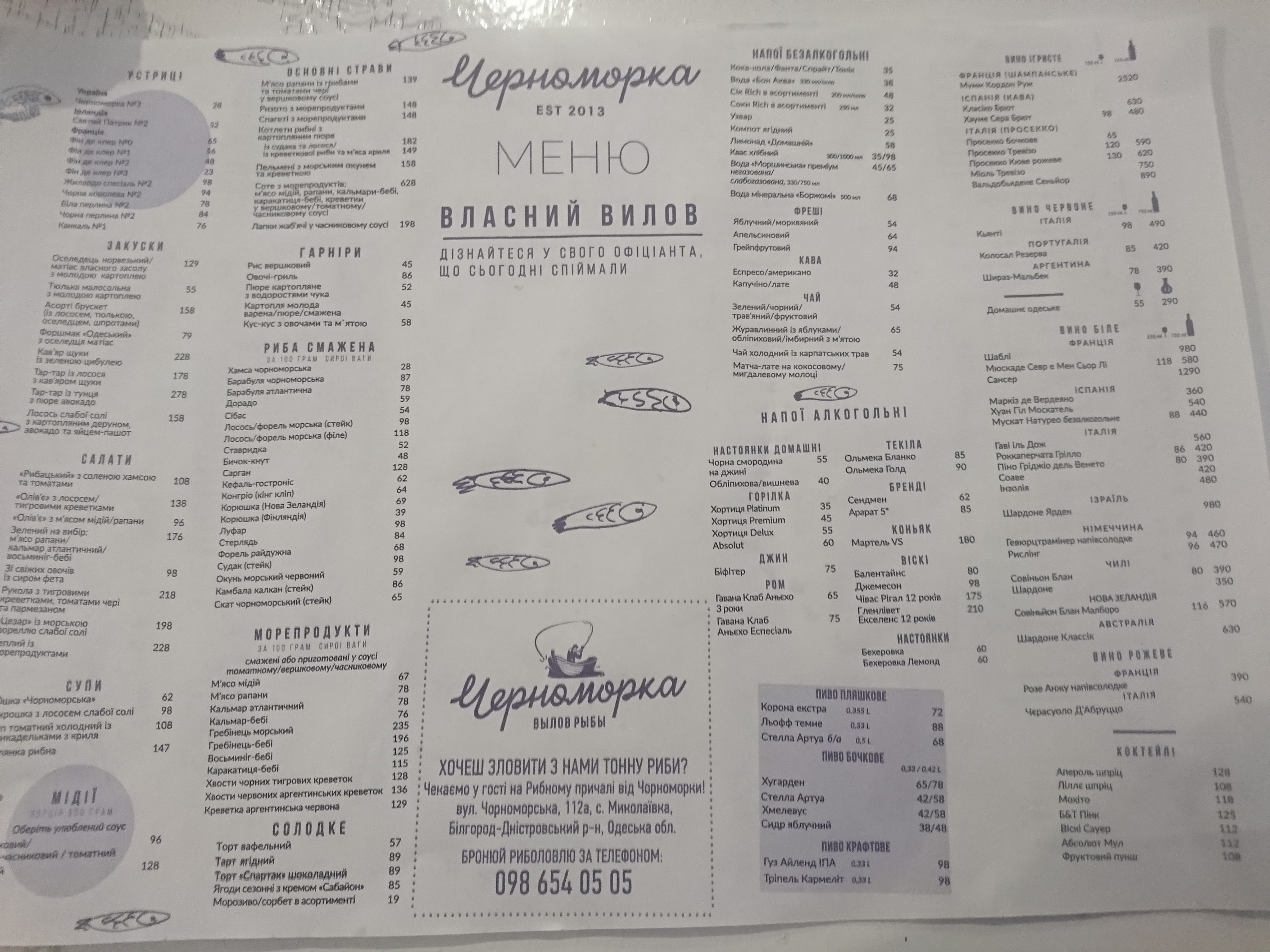 Чорноморка на Соломʼянці menu 10