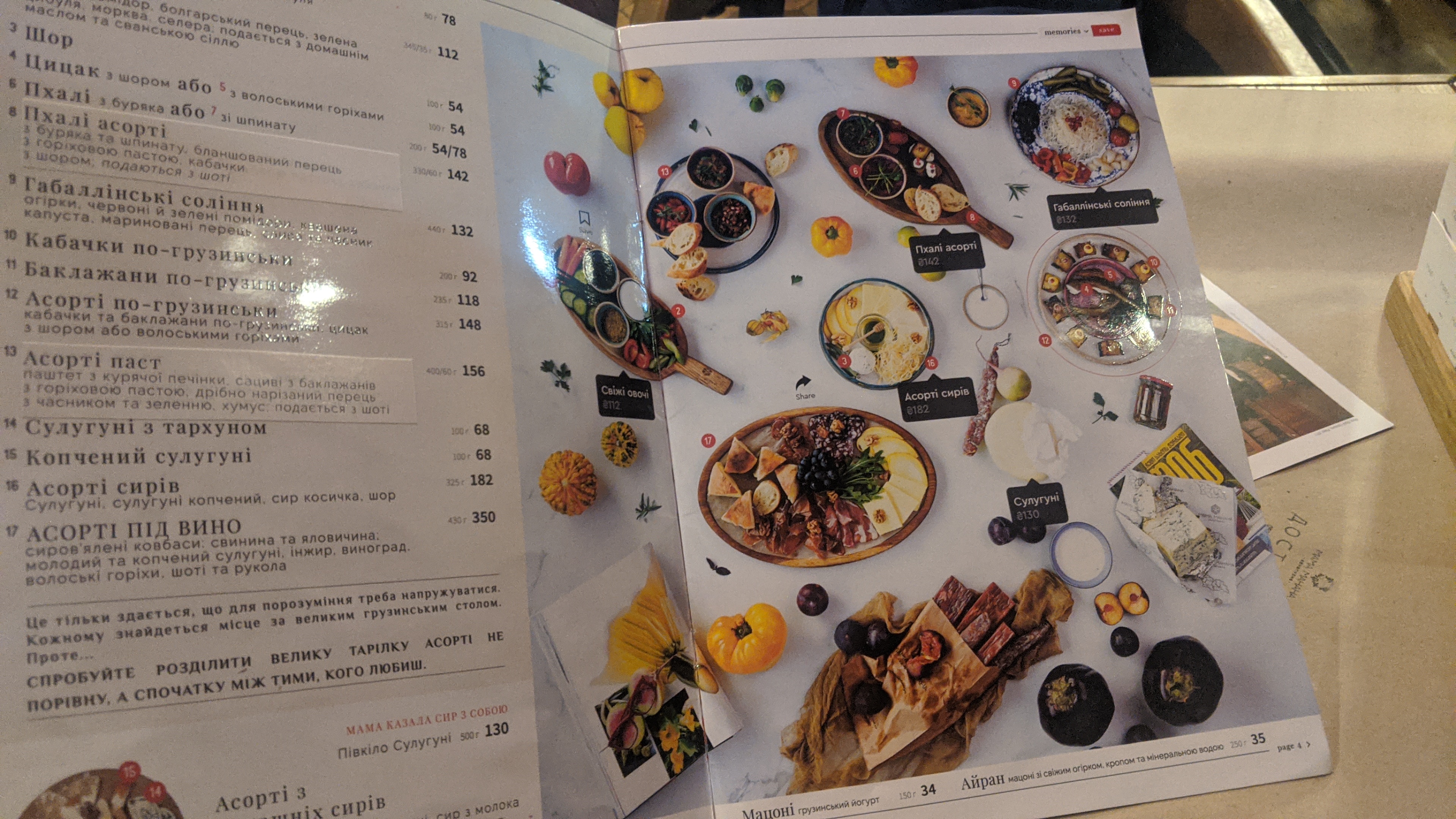 MAMA MANANA Pivdenna menu 3