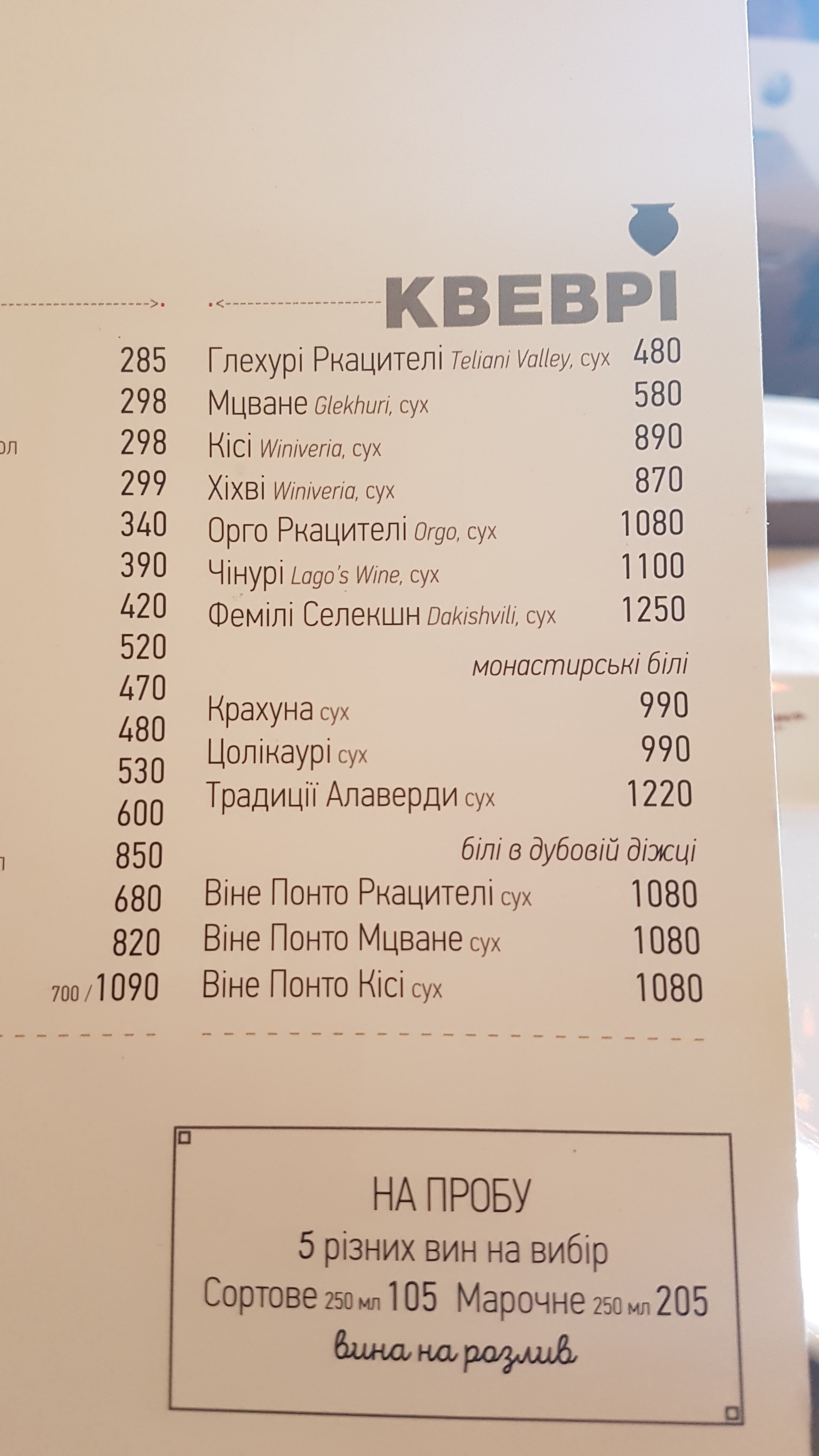 MAMA MANANA Pivdenna menu 9