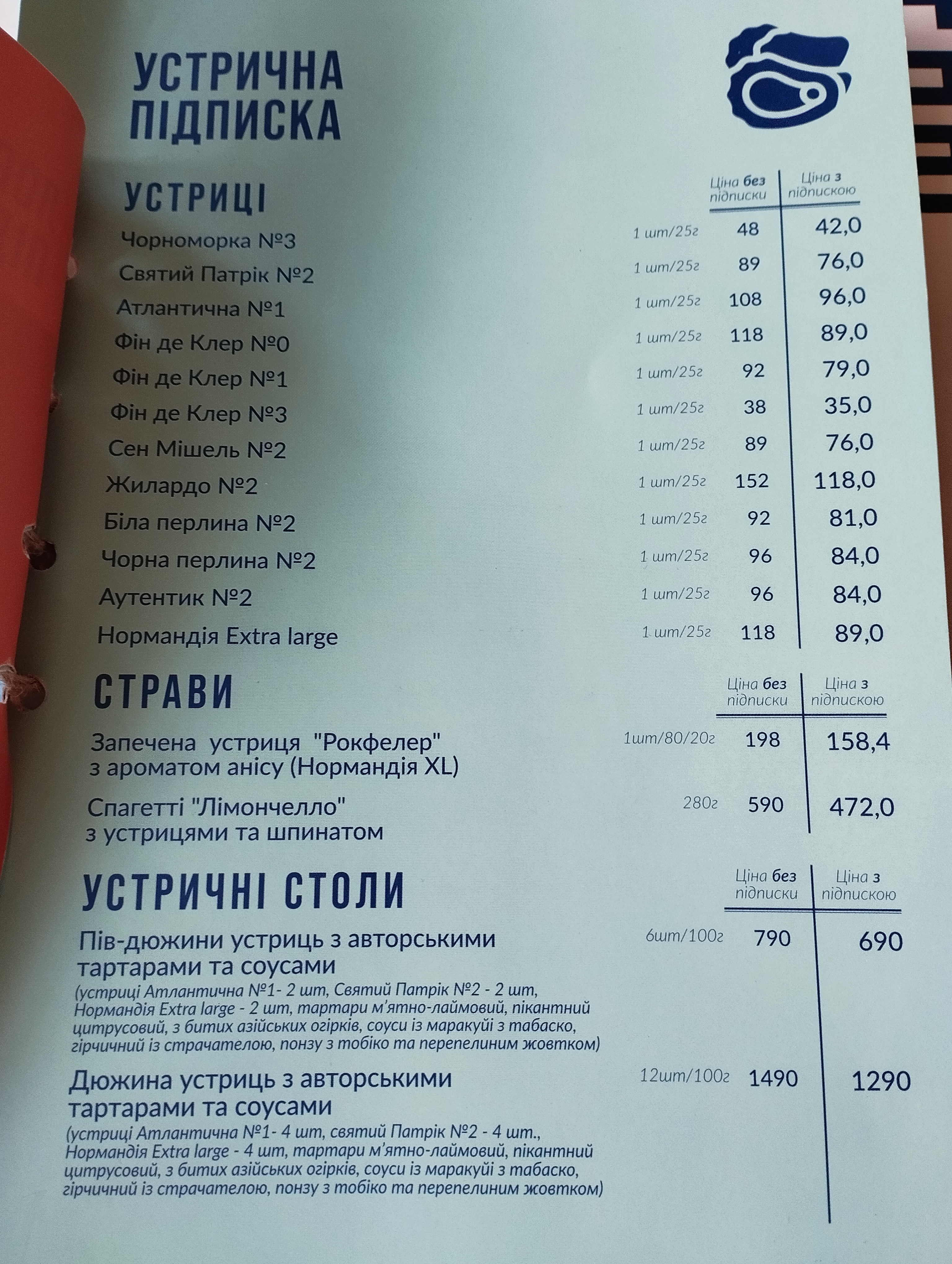 Черноморка menu 2