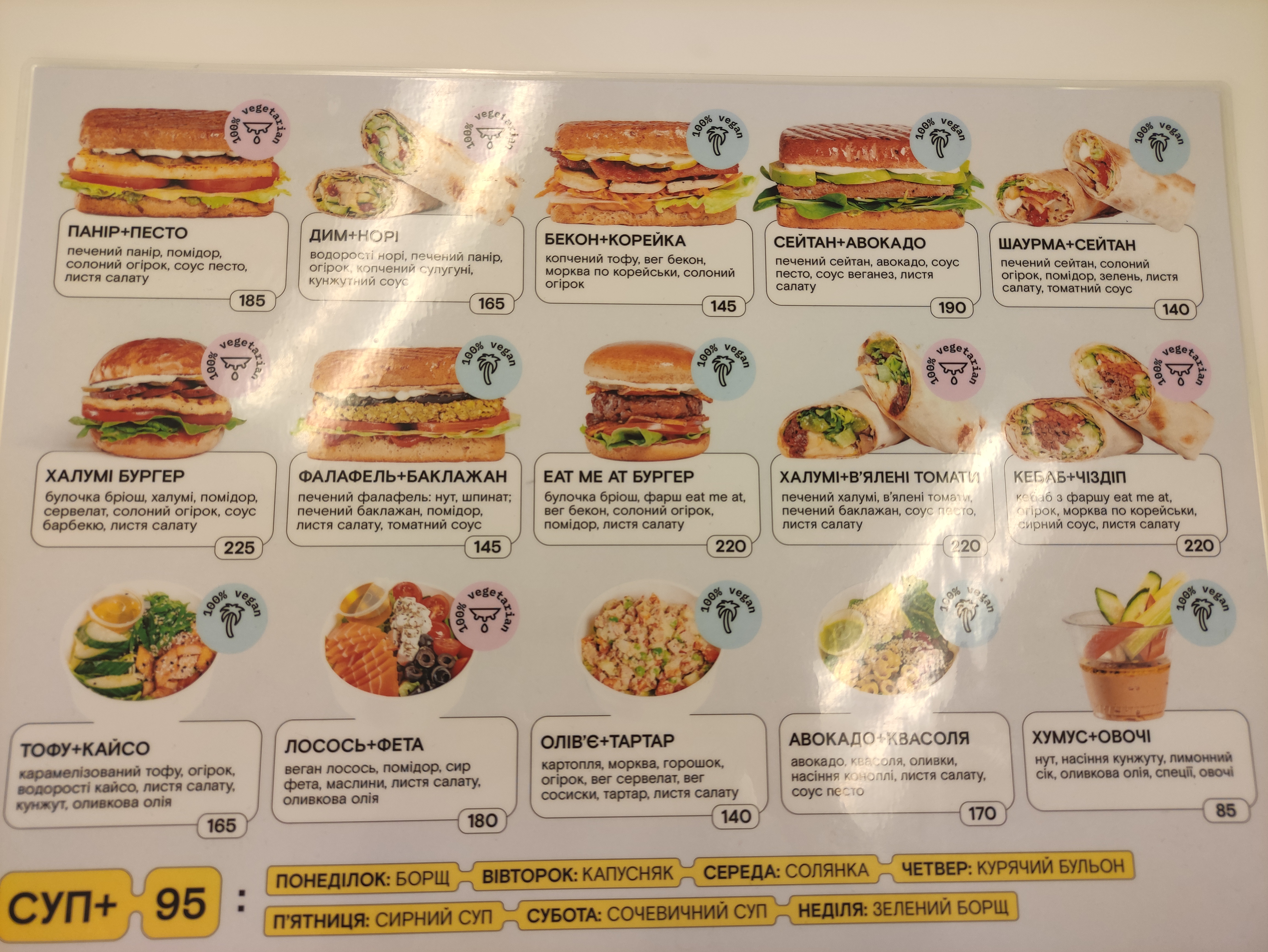 FRUIT+VEG ex (ORANG+UTAN) menu 1