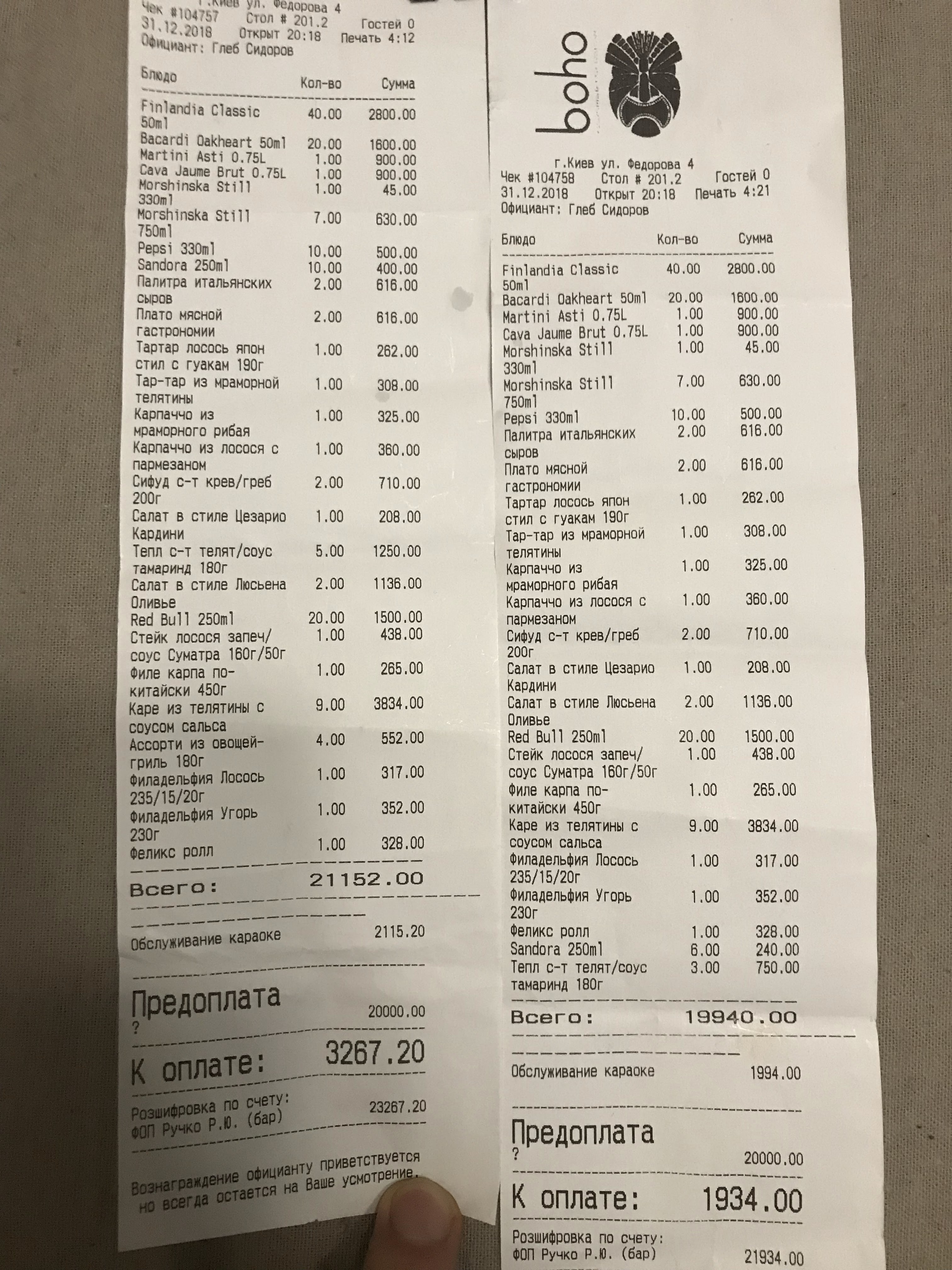 Boho menu 8
