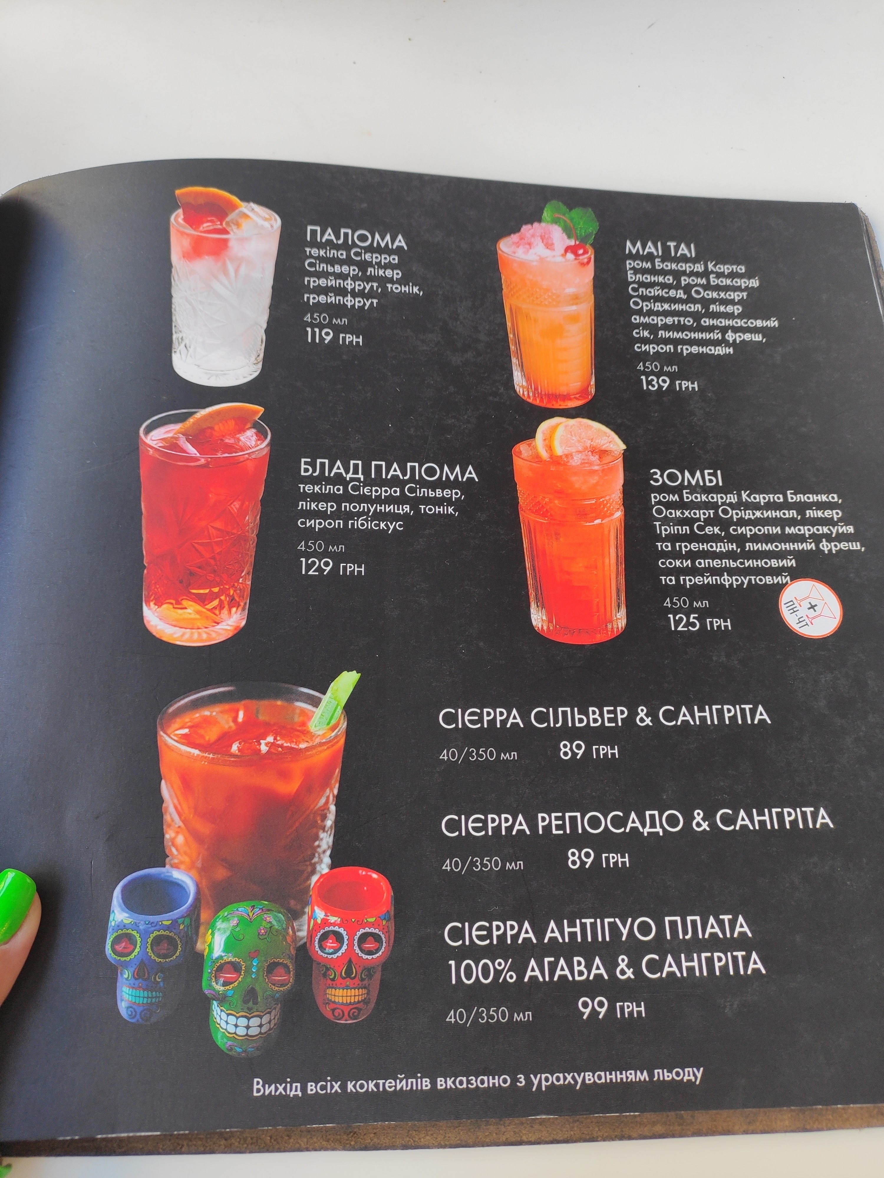 Mafia menu 1