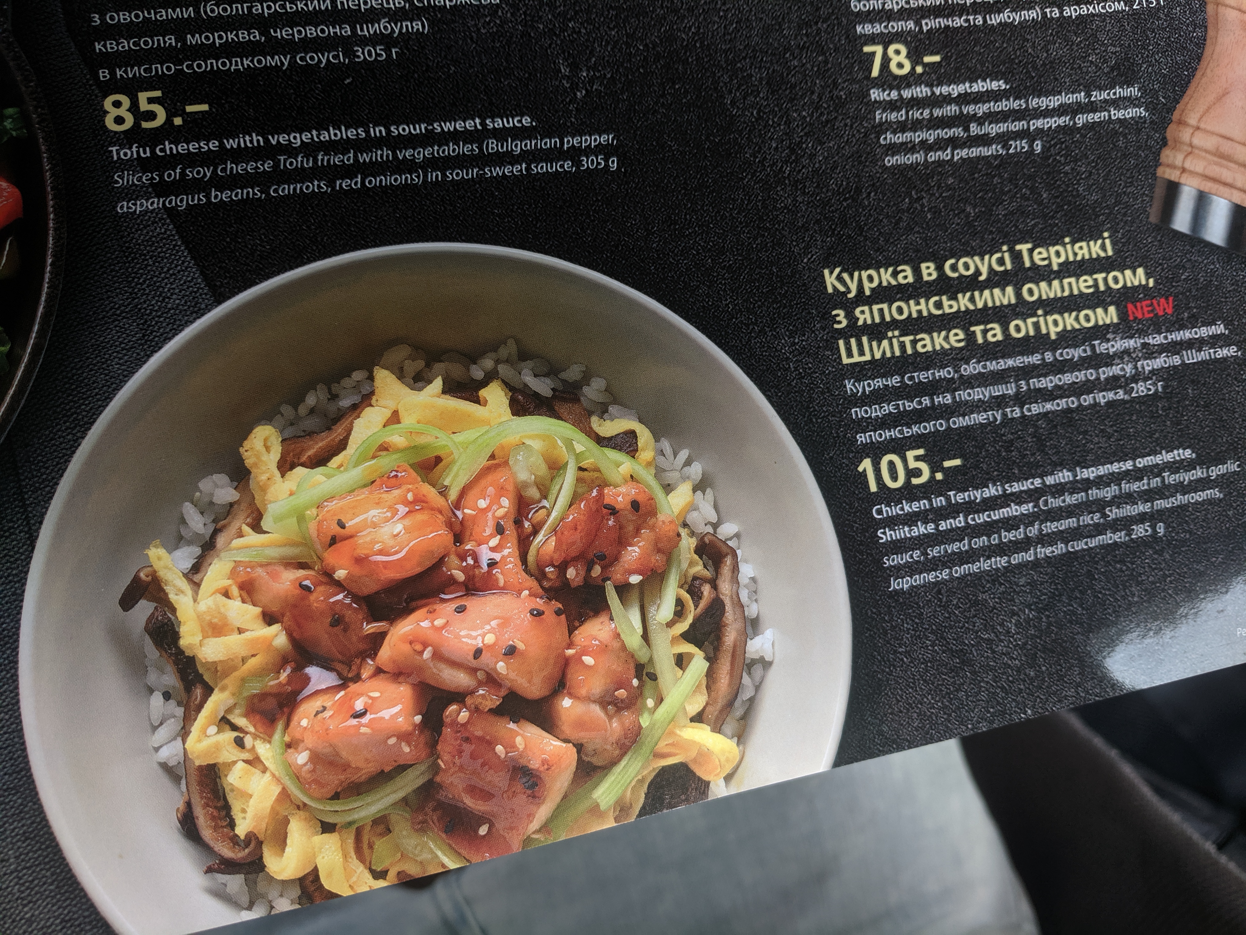 Eurasia menu 9