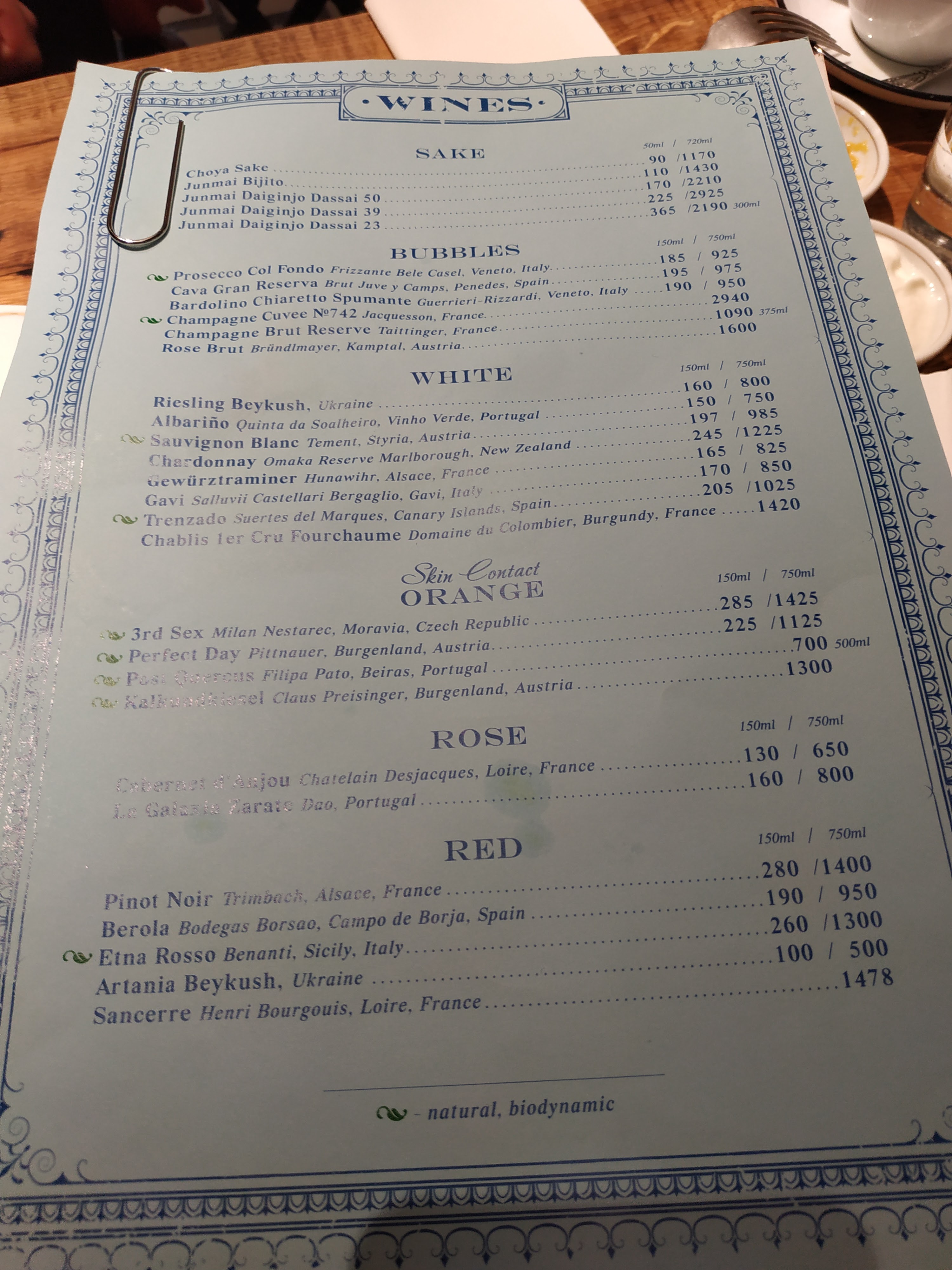 Fish&Pussycat Sushi Bar menu 12