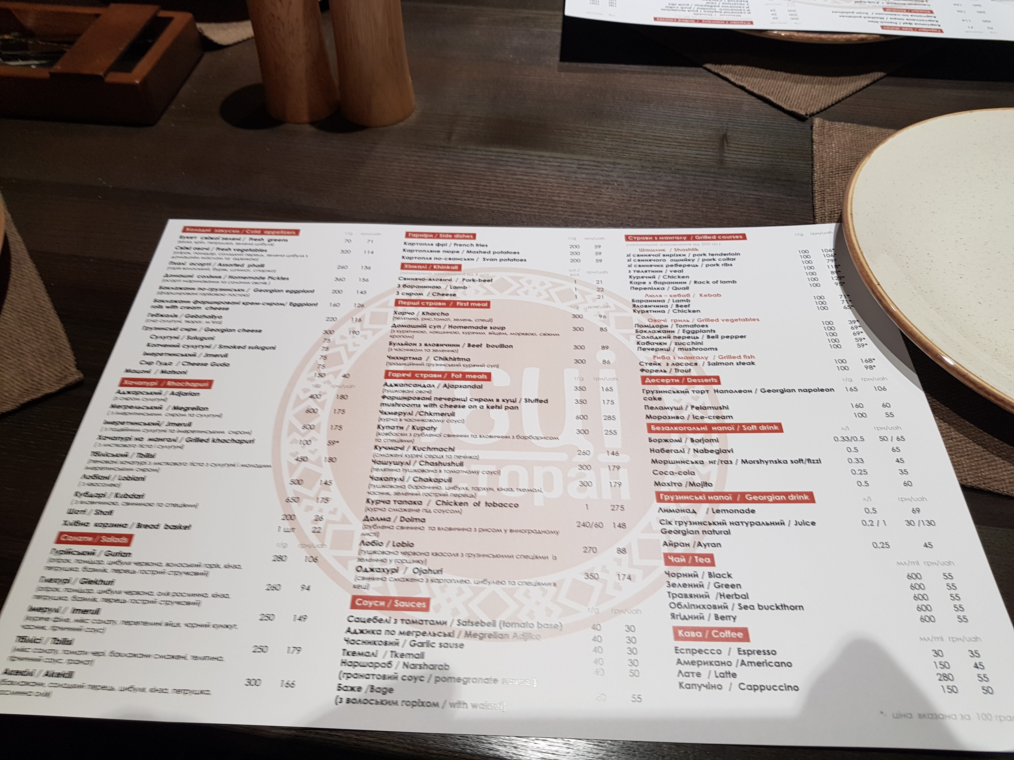 Kyetsi menu 4
