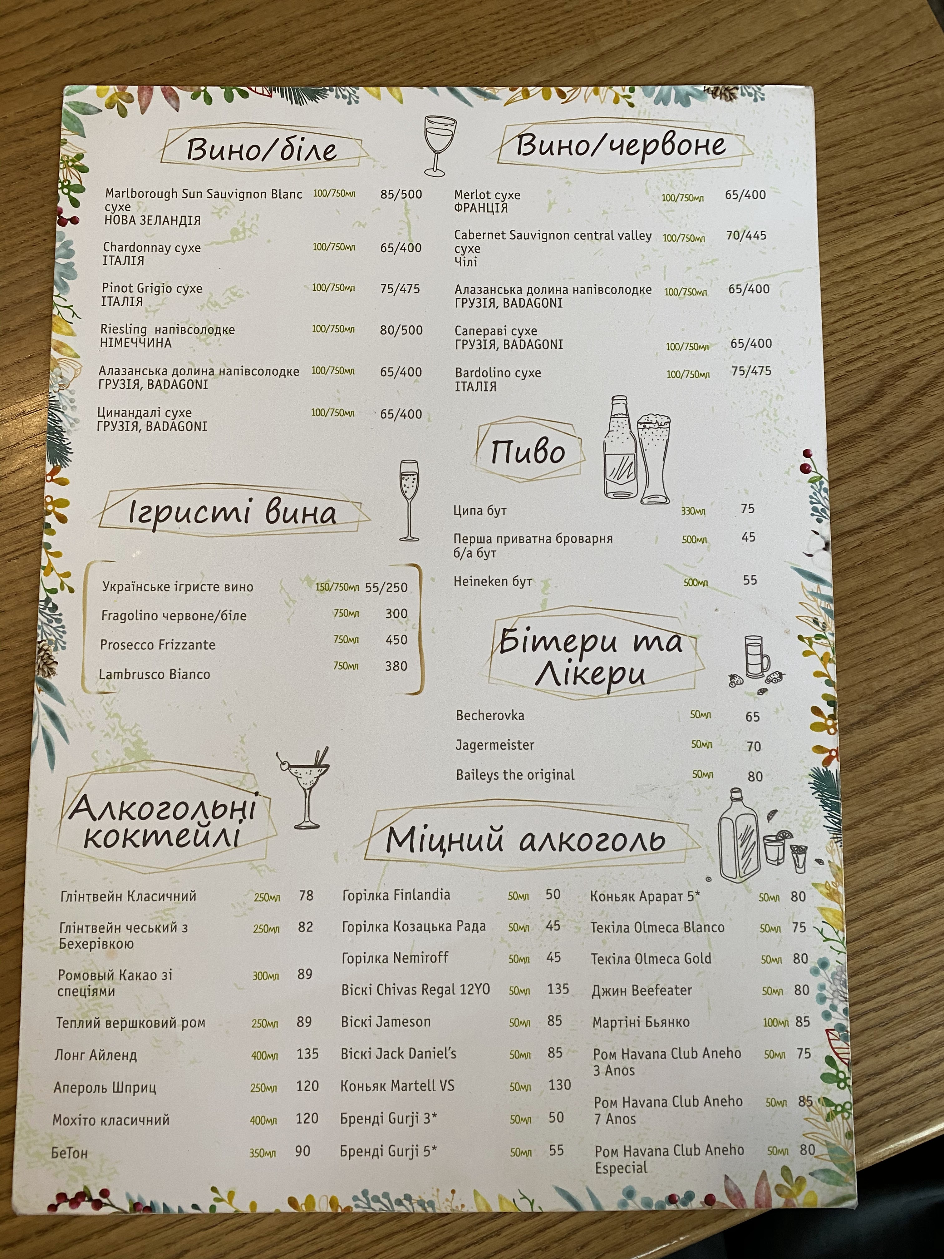 Kitchen Polly menu 10