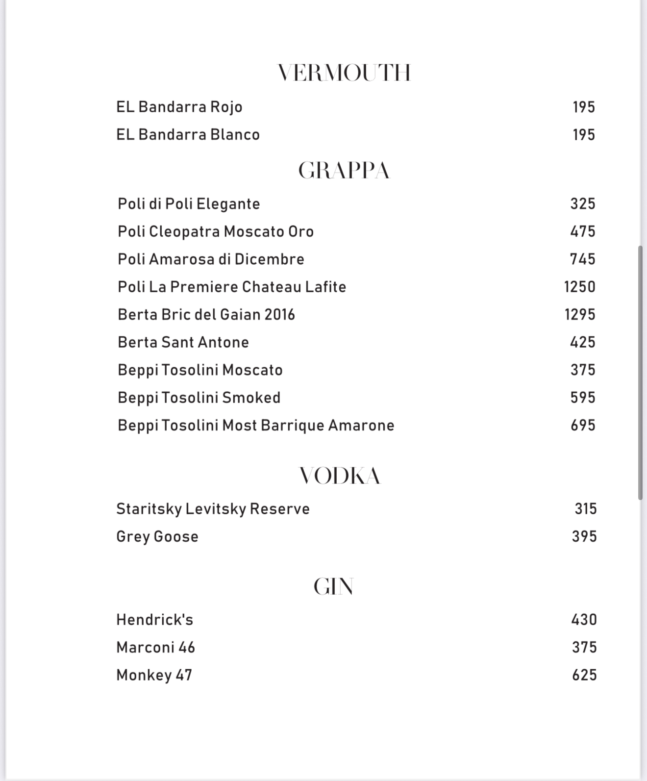 45 restaurant menu 7