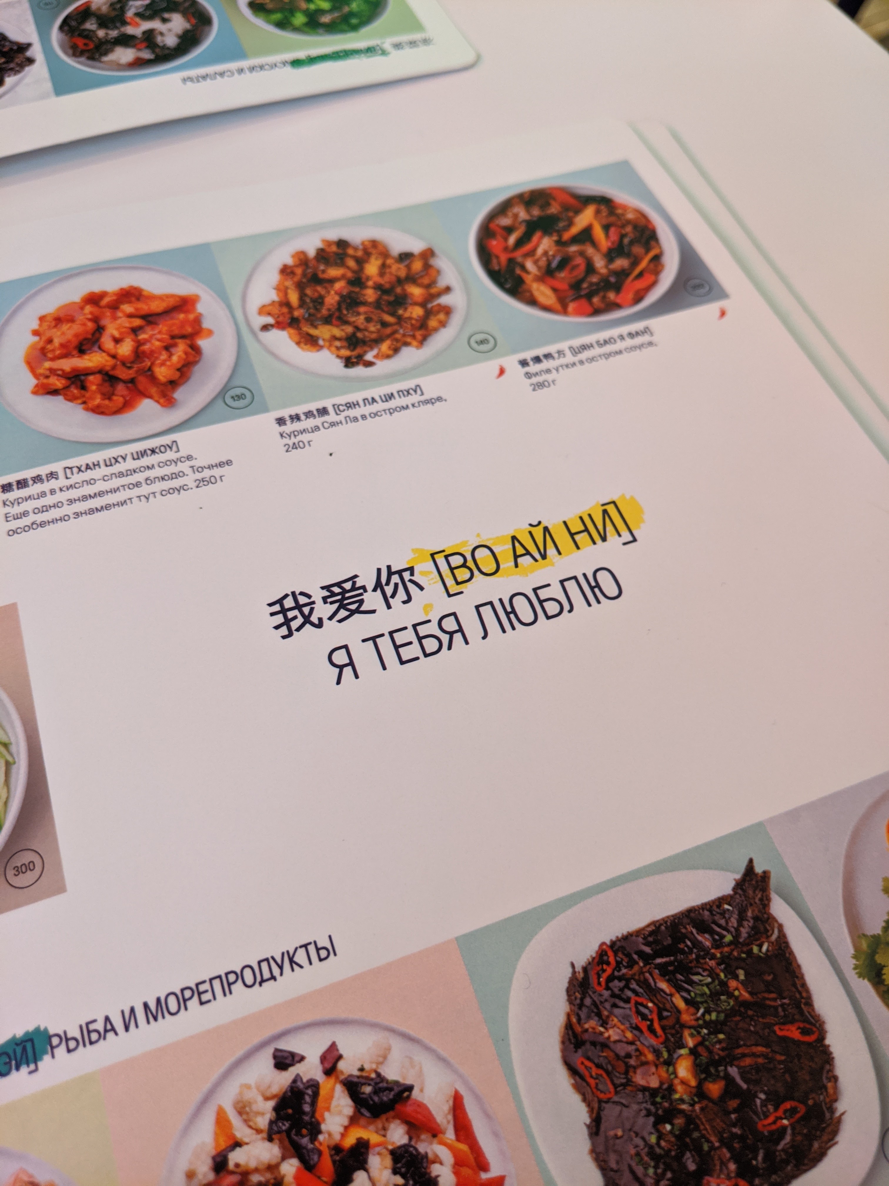 Kytaysʹkyy Pryvit menu 4