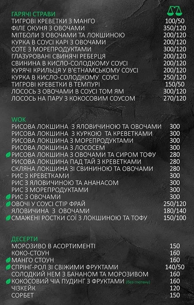 Fandom coffee bar menu 1
