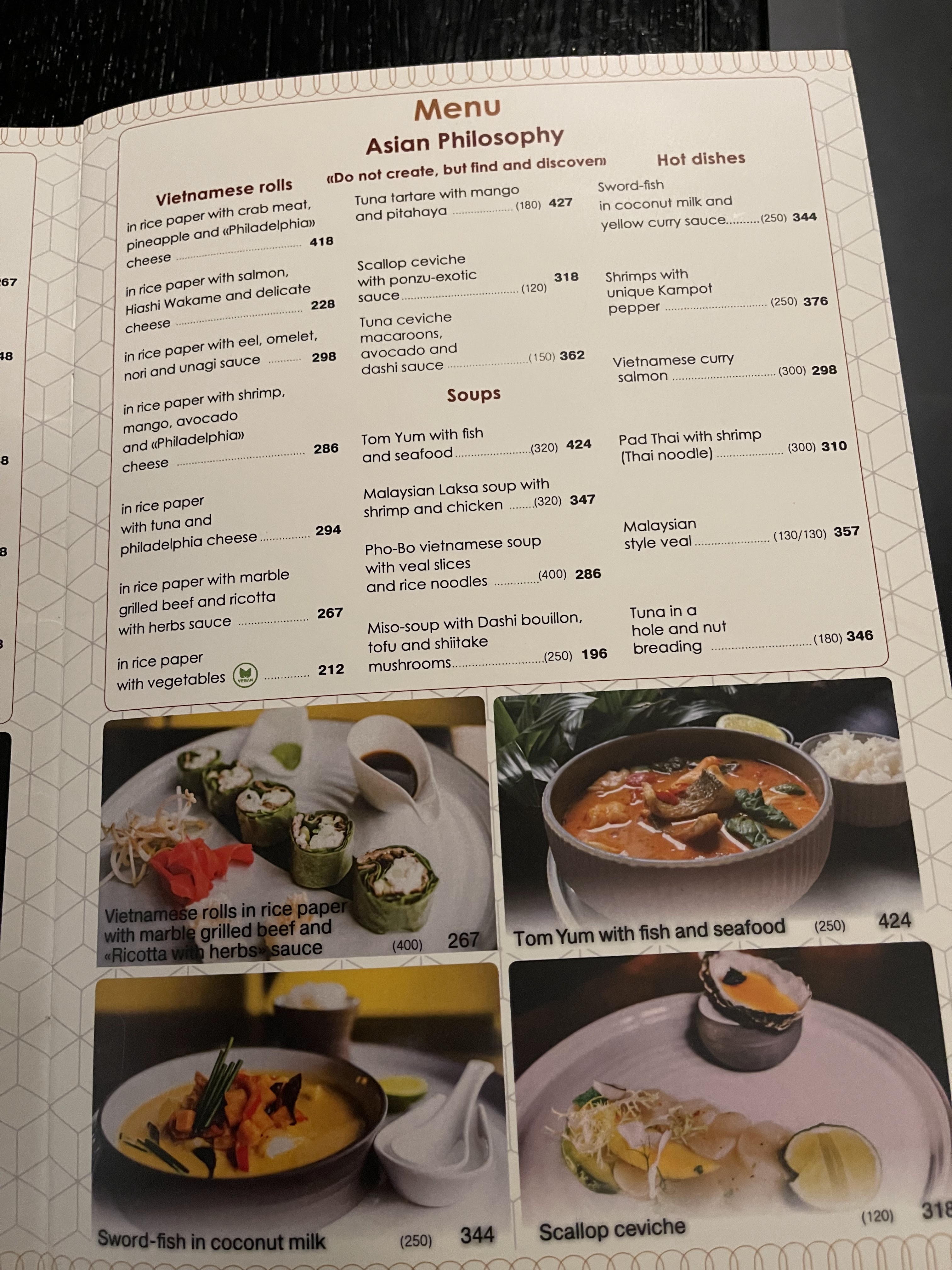 Mocco menu 4