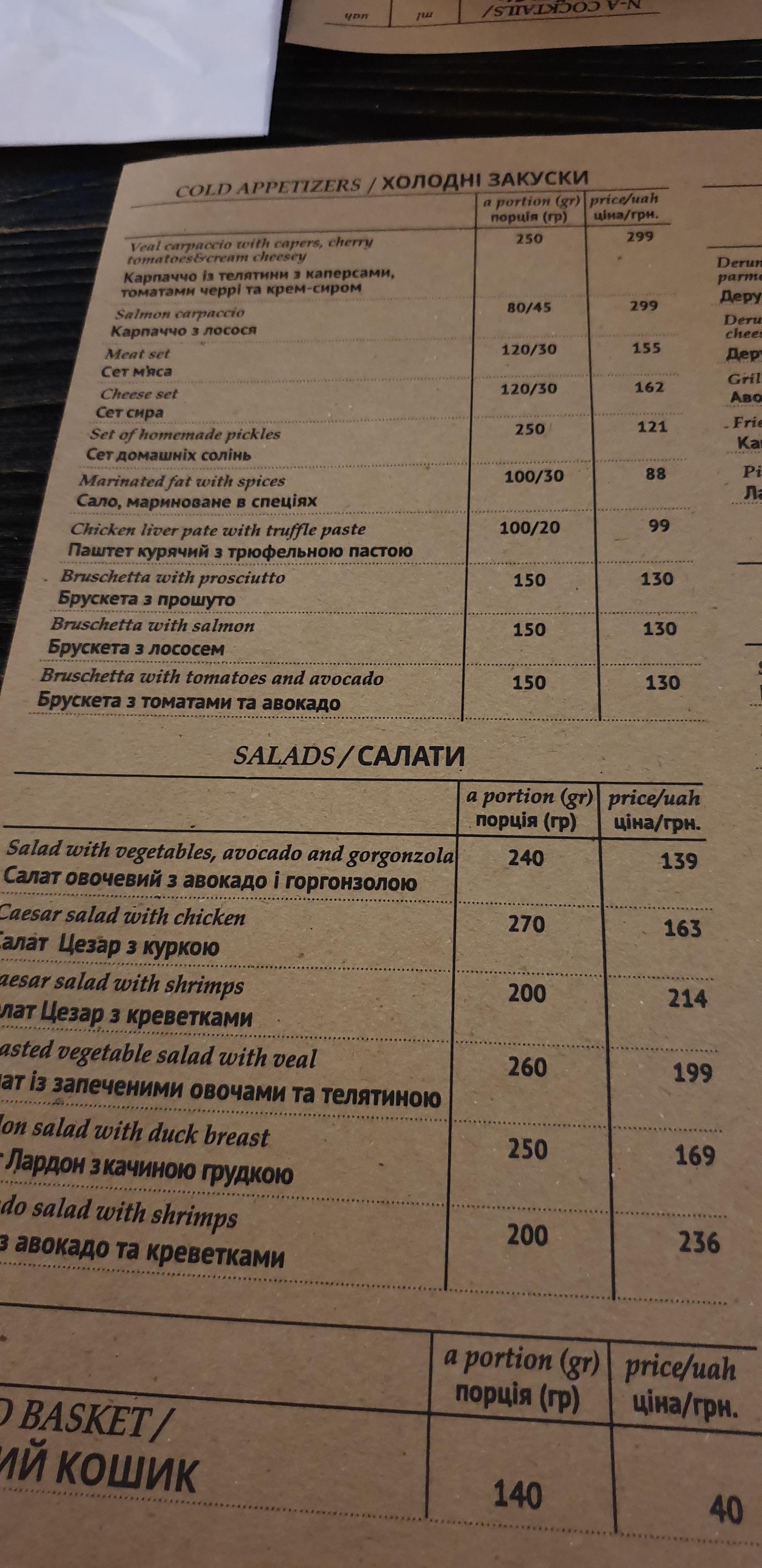 Кальвадос menu 8