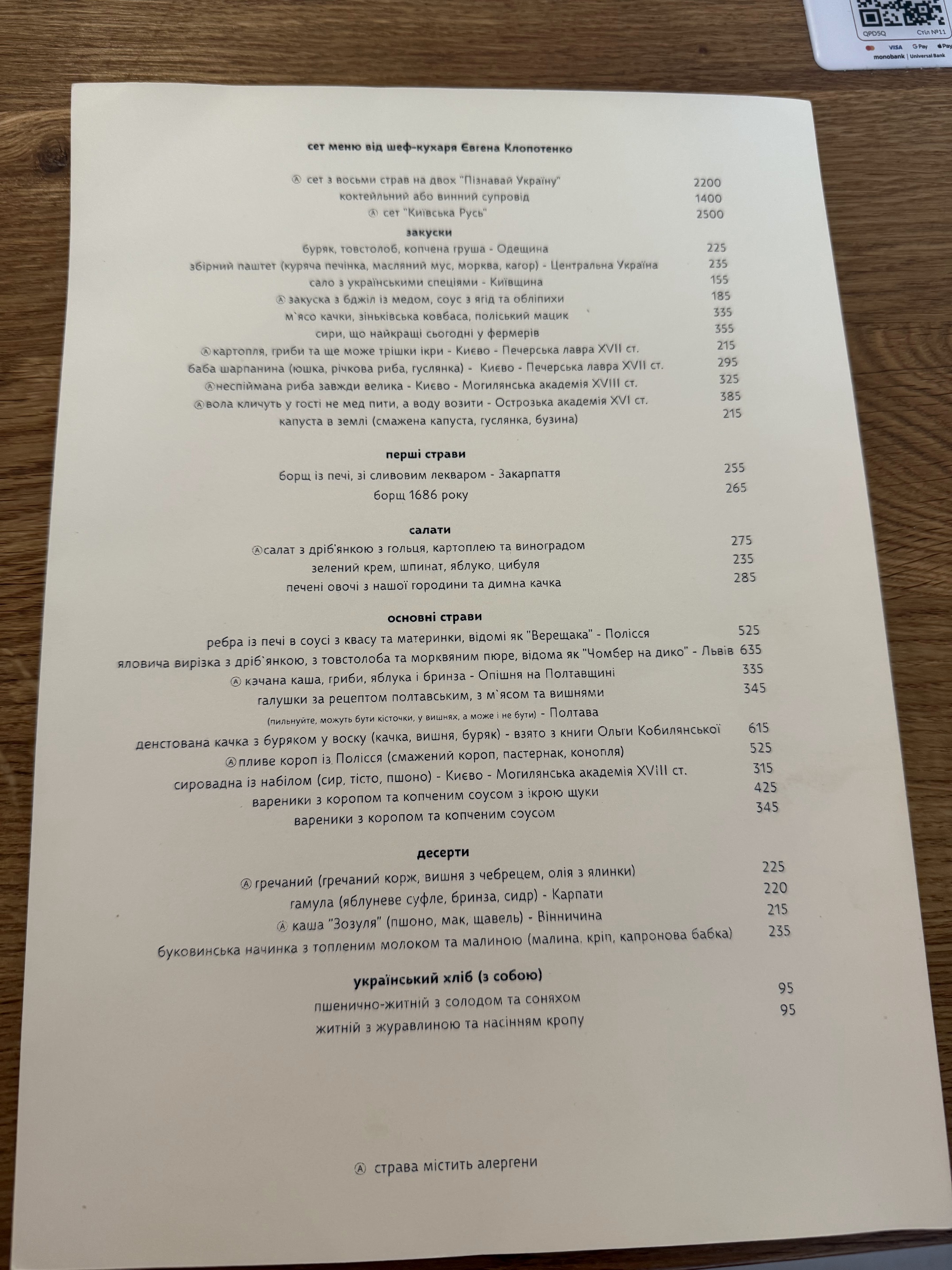100 rokiv tomu vpered menu 9