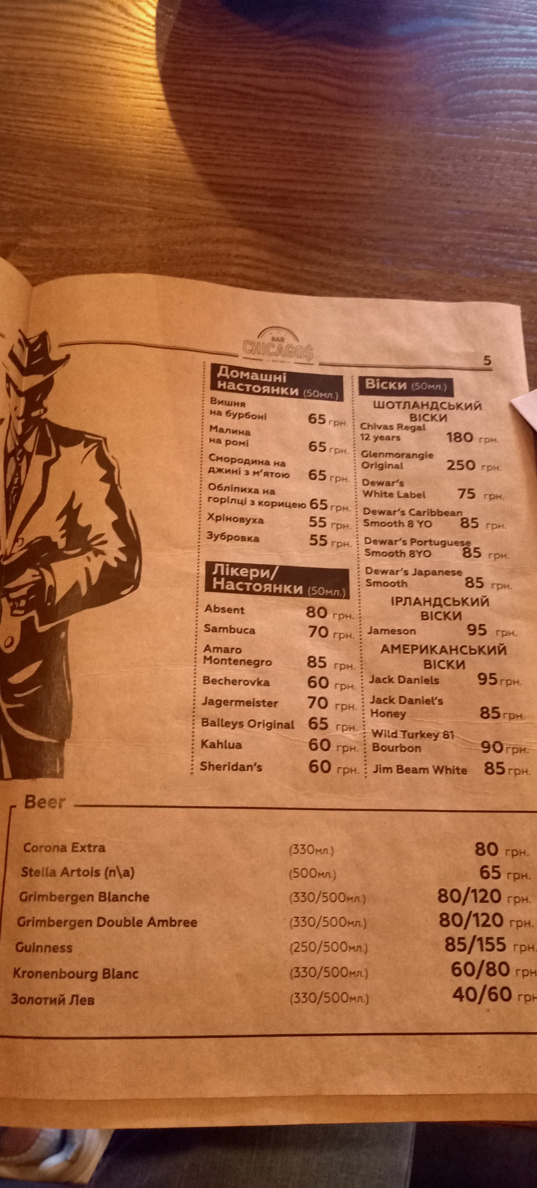 Otsemarket menu 5